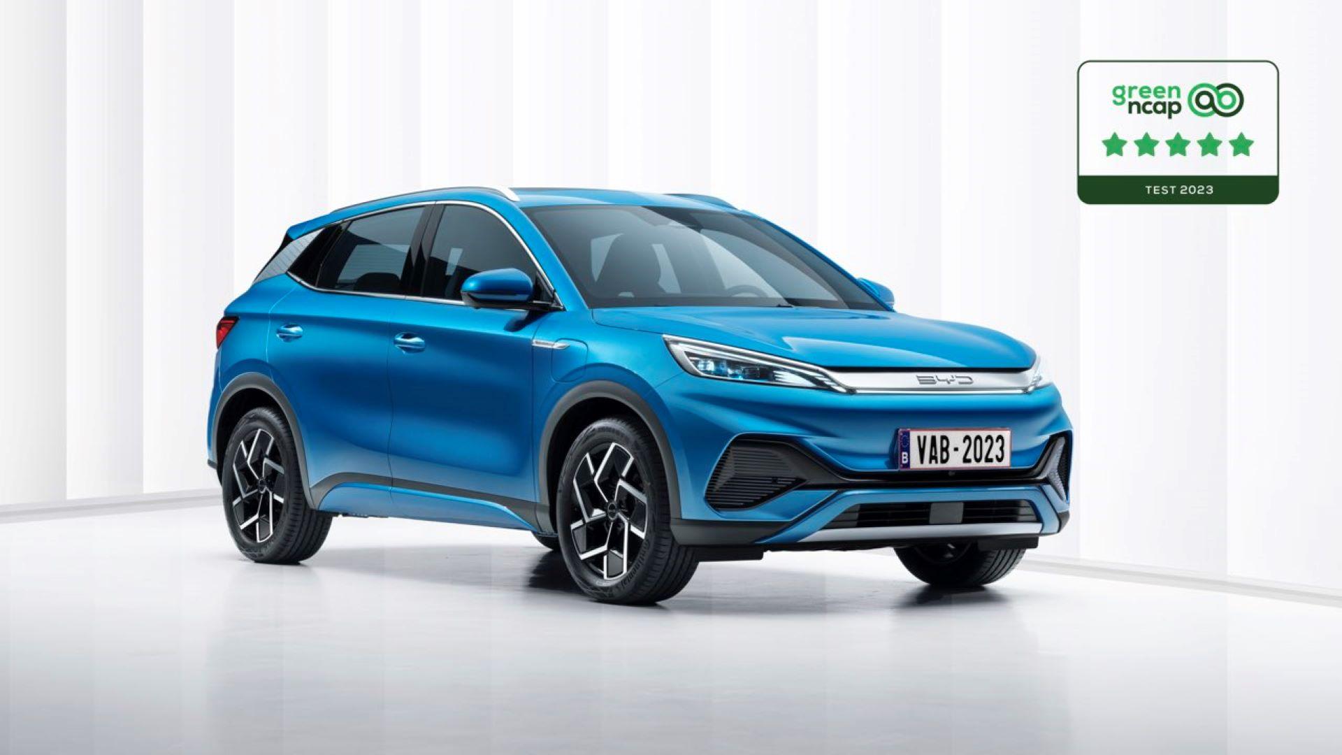 BYD ATTO 3 Scores Five-Star Rating in Green NCAP Tests