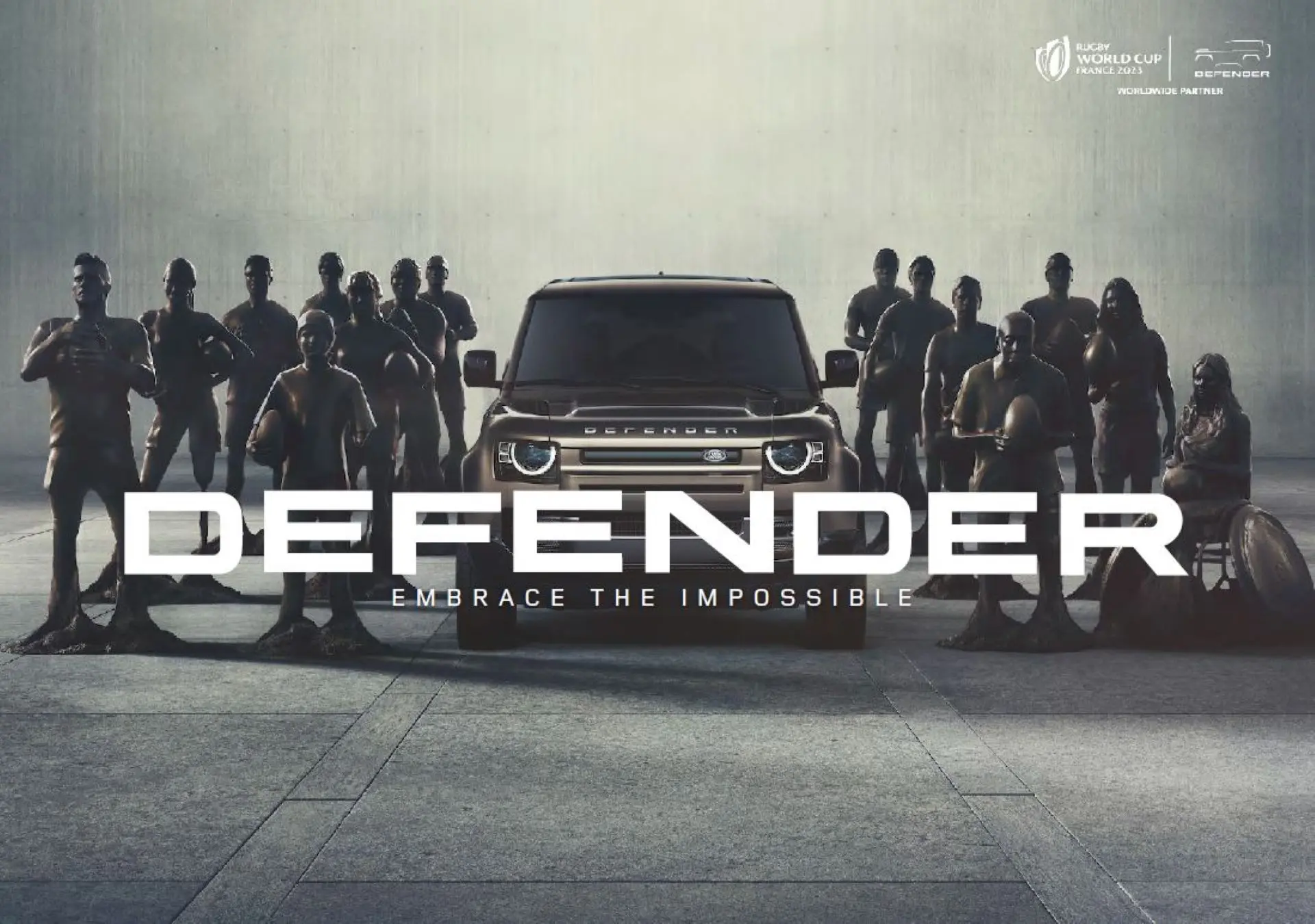 Defender campaign puts trailblazing amateurs in the spotlight with Rugby World Cup 2023 partnership