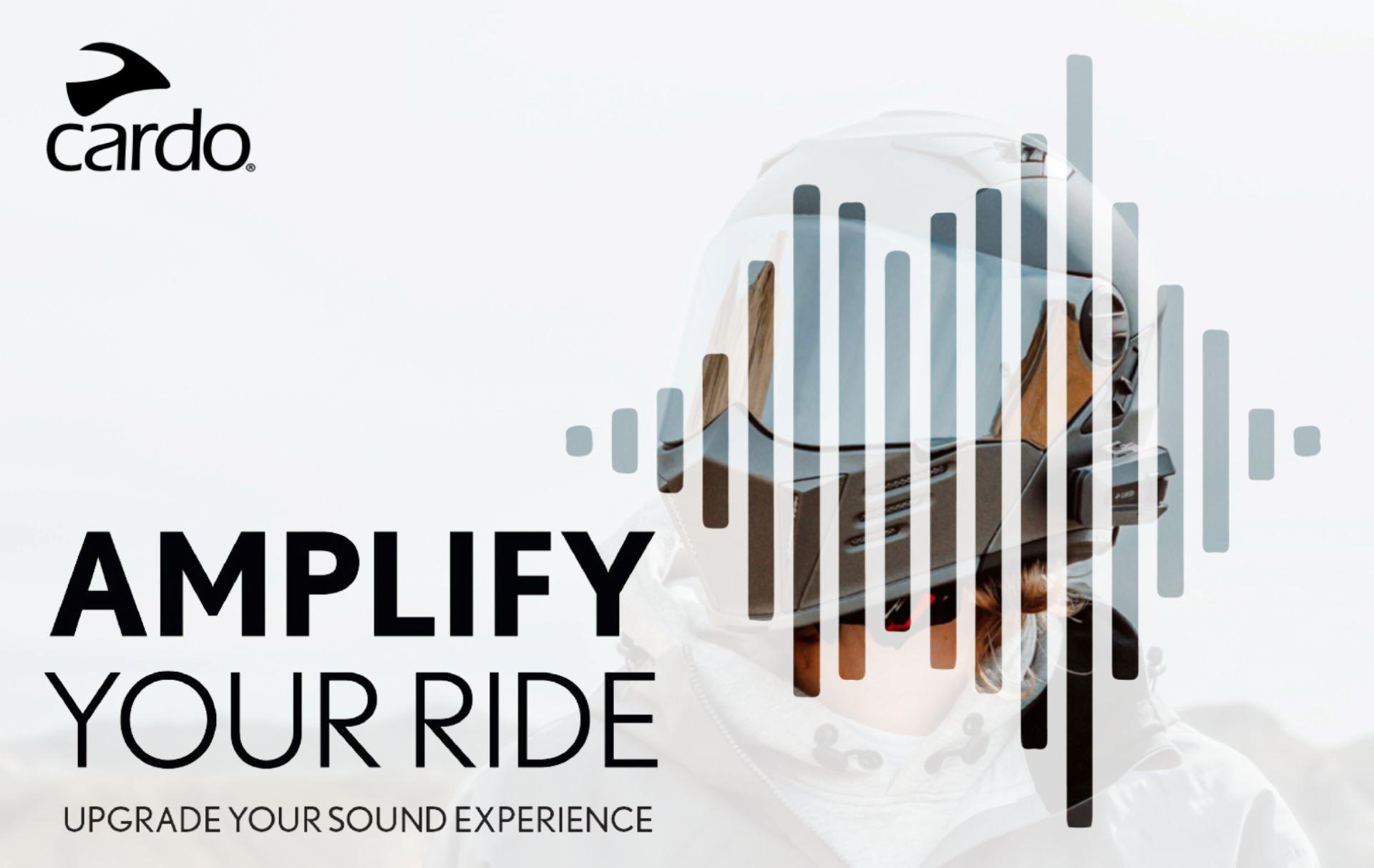 World-renowned musicians and motorcyclists, James Toseland and Chuck Garric lead Cardo’s Sound Campaign