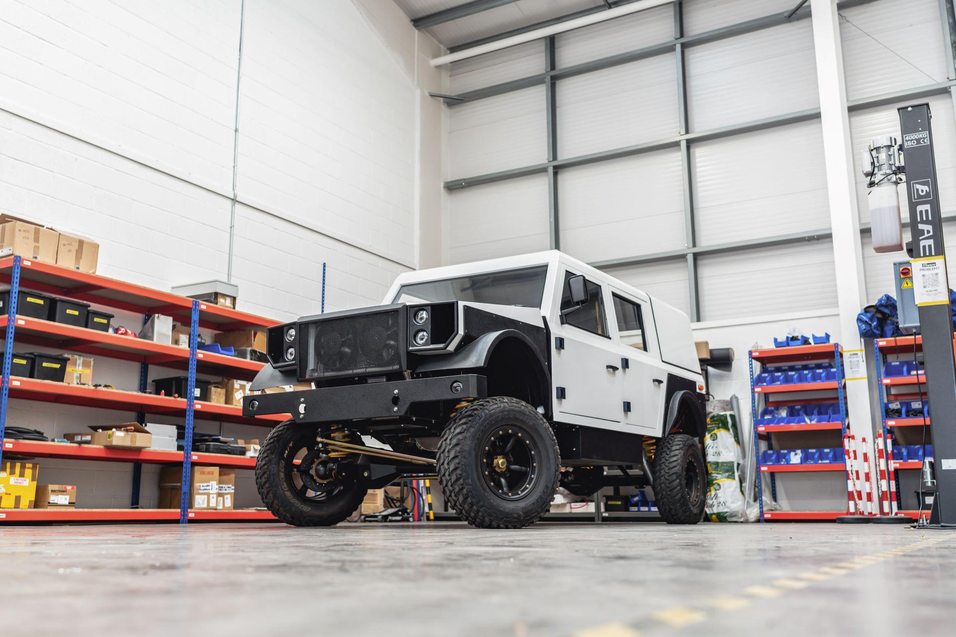 First all-electric Munro Series-M 4×4 leaves production line with a £68m customer pipeline confirmed