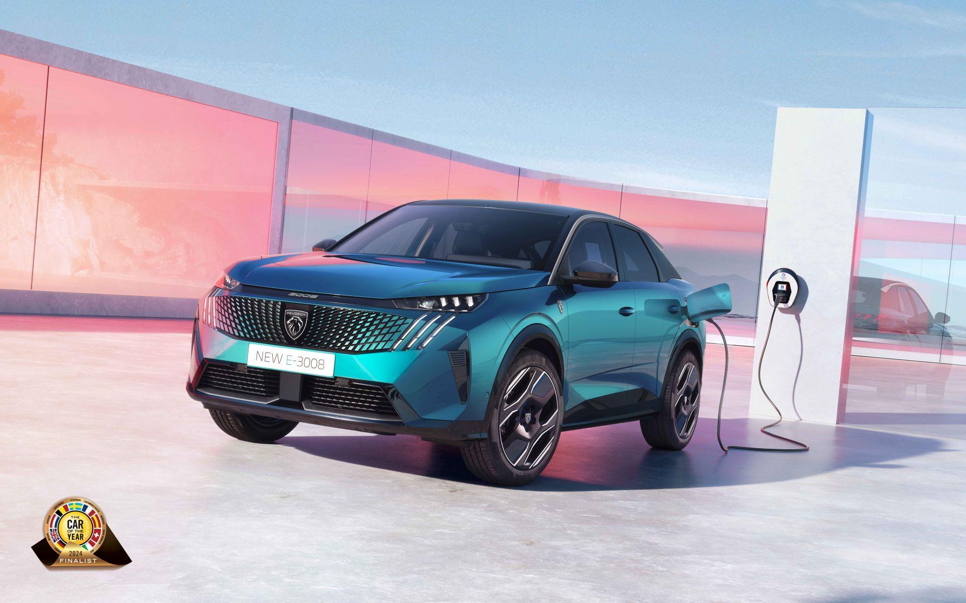 CAR OF THE YEAR 2024: THE NEW PEUGEOT E-3008 IN THE FINAL