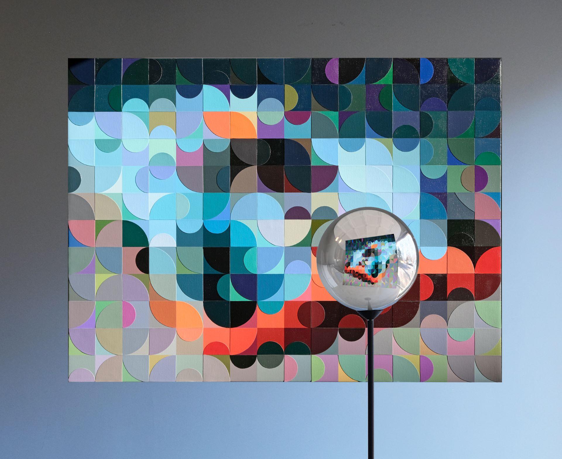 Porsche’s 75-Year Color Legacy Transformed Into Optical Art by Internationally Acclaimed Artist Heidi Mraz