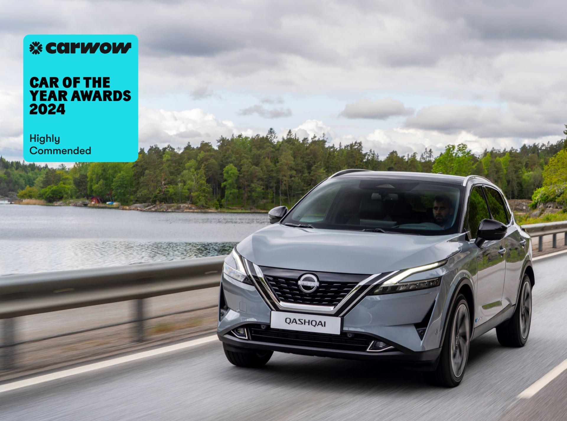 Perfect for family adventures! Nissan Qashqai and X-Trail highly commended in Carwow Awards