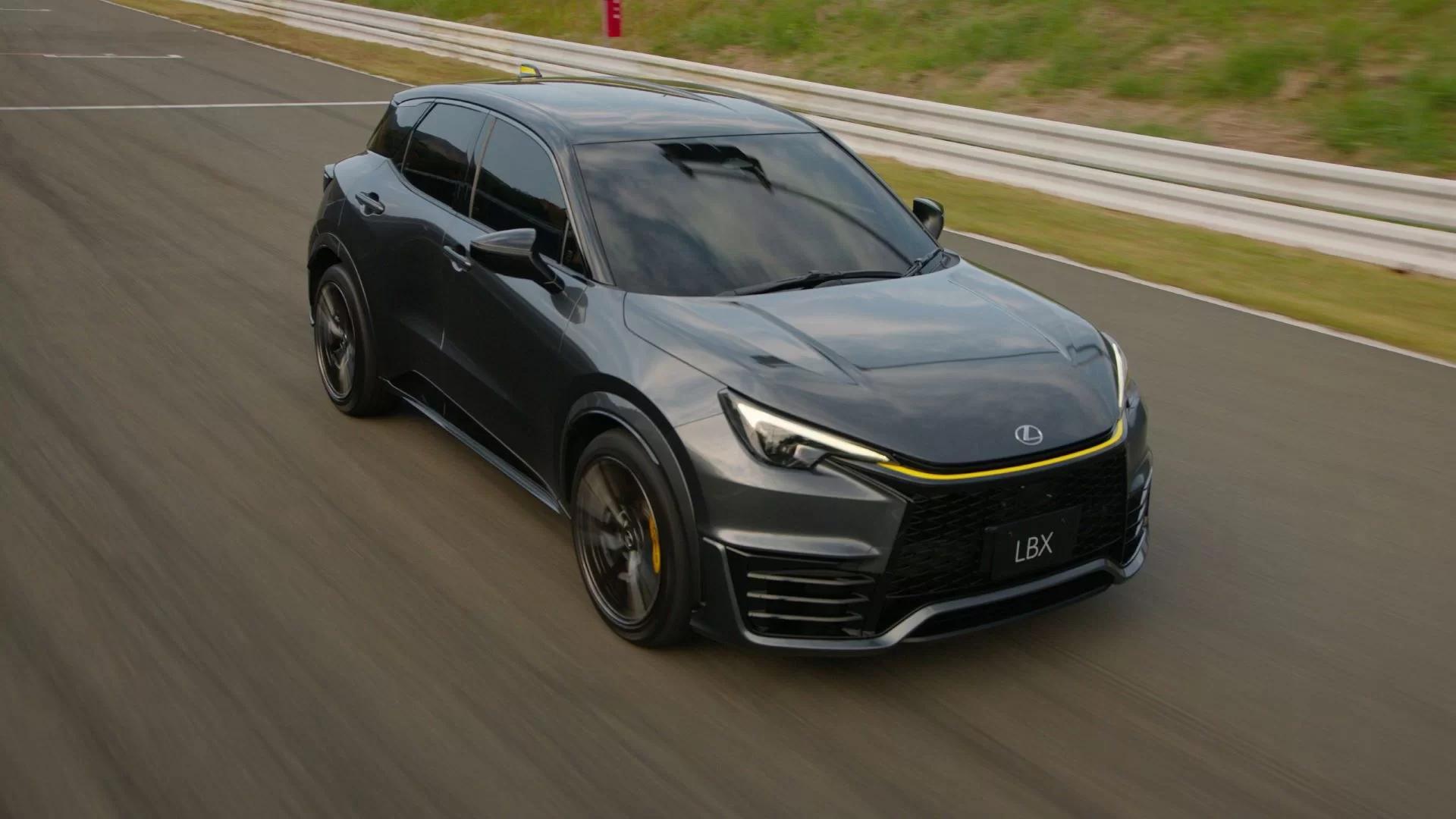 HIGH-PERFORMANCE TAKE ON LEXUS DRIVING SIGNATURE WITH LBX MORIZO RR CONCEPT