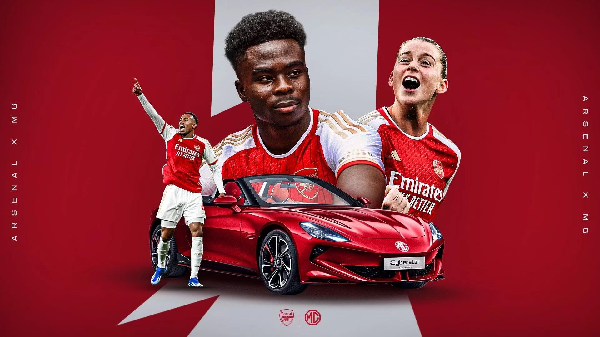 MG joins forces with Arsenal
