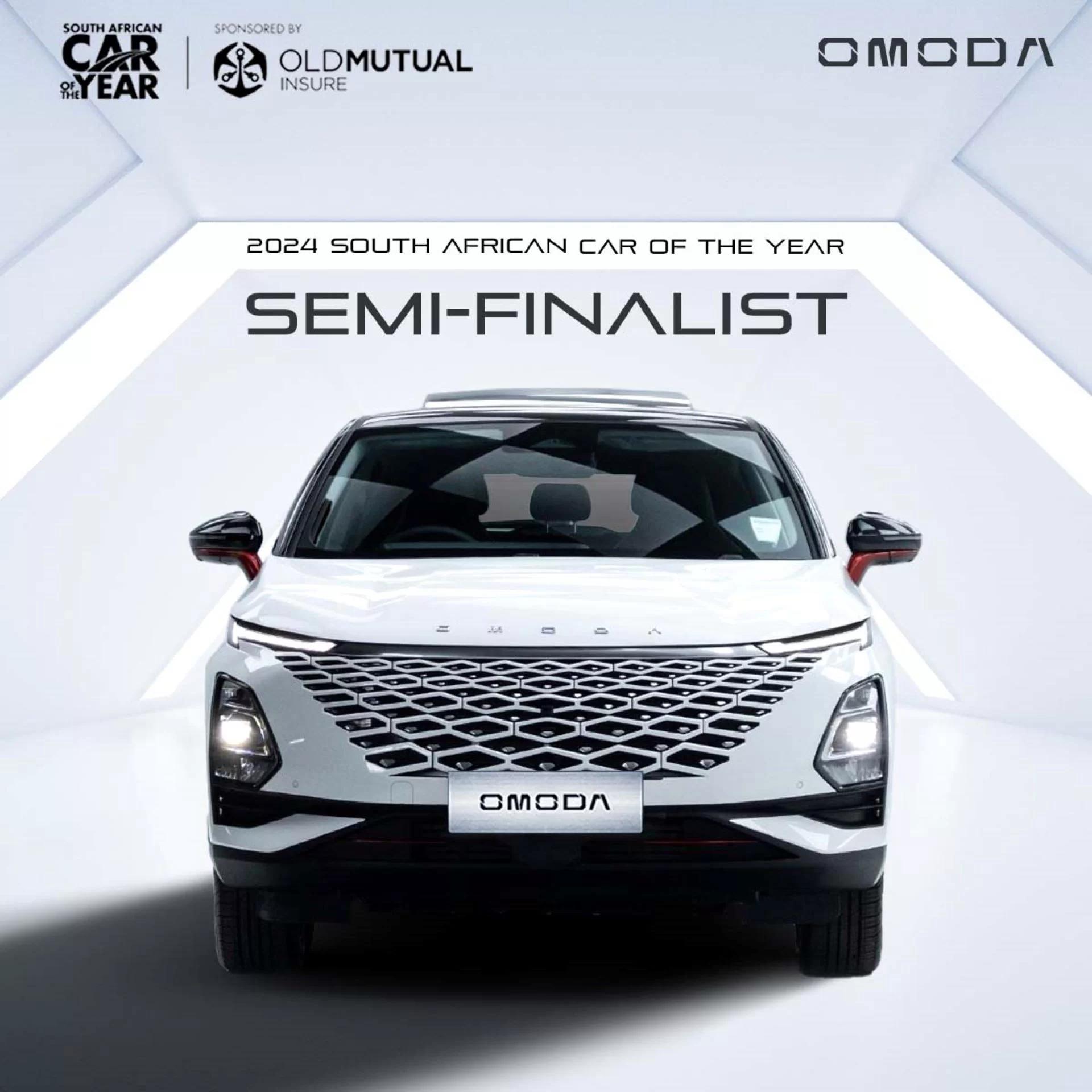 OMODA a semi-finalist in the SAGMJ COTY!