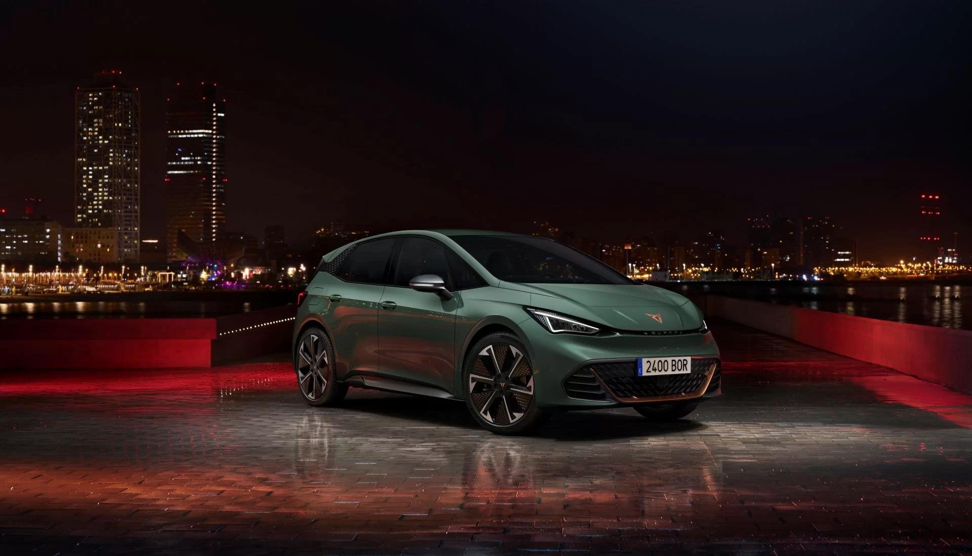 CUPRA takes its impulse further with the new CUPRA Born VZ