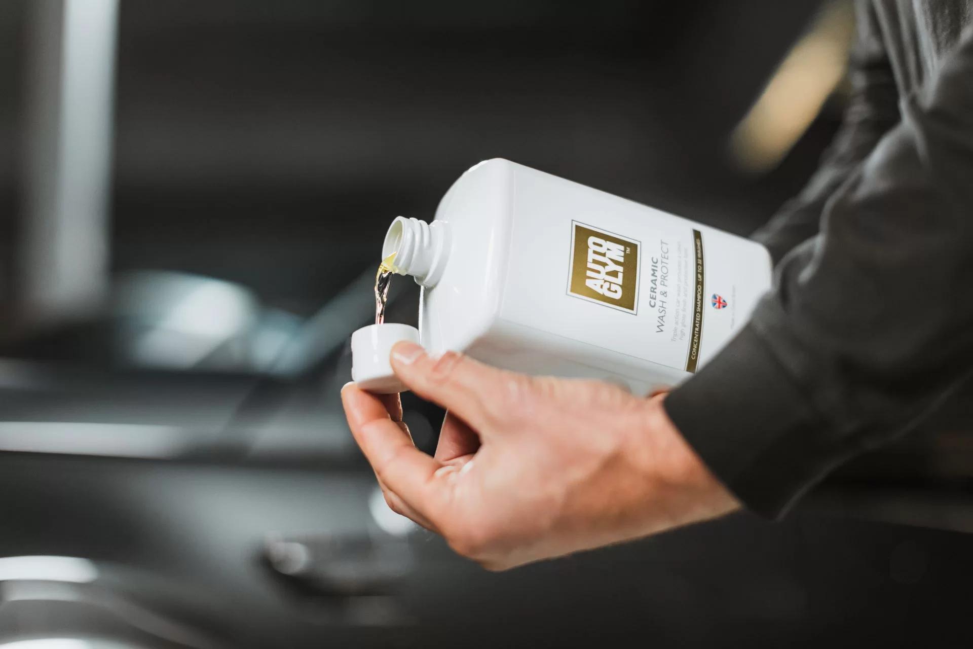 New Autoglym triple-action ceramic shampoo delivers a superior clean, enhances gloss and adds protection with every wash