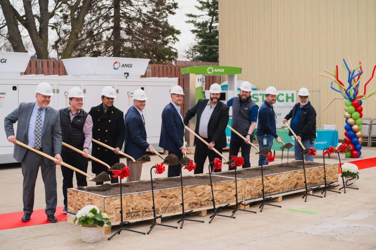 ANGI Energy Systems breaks new ground by starting construction of the ...