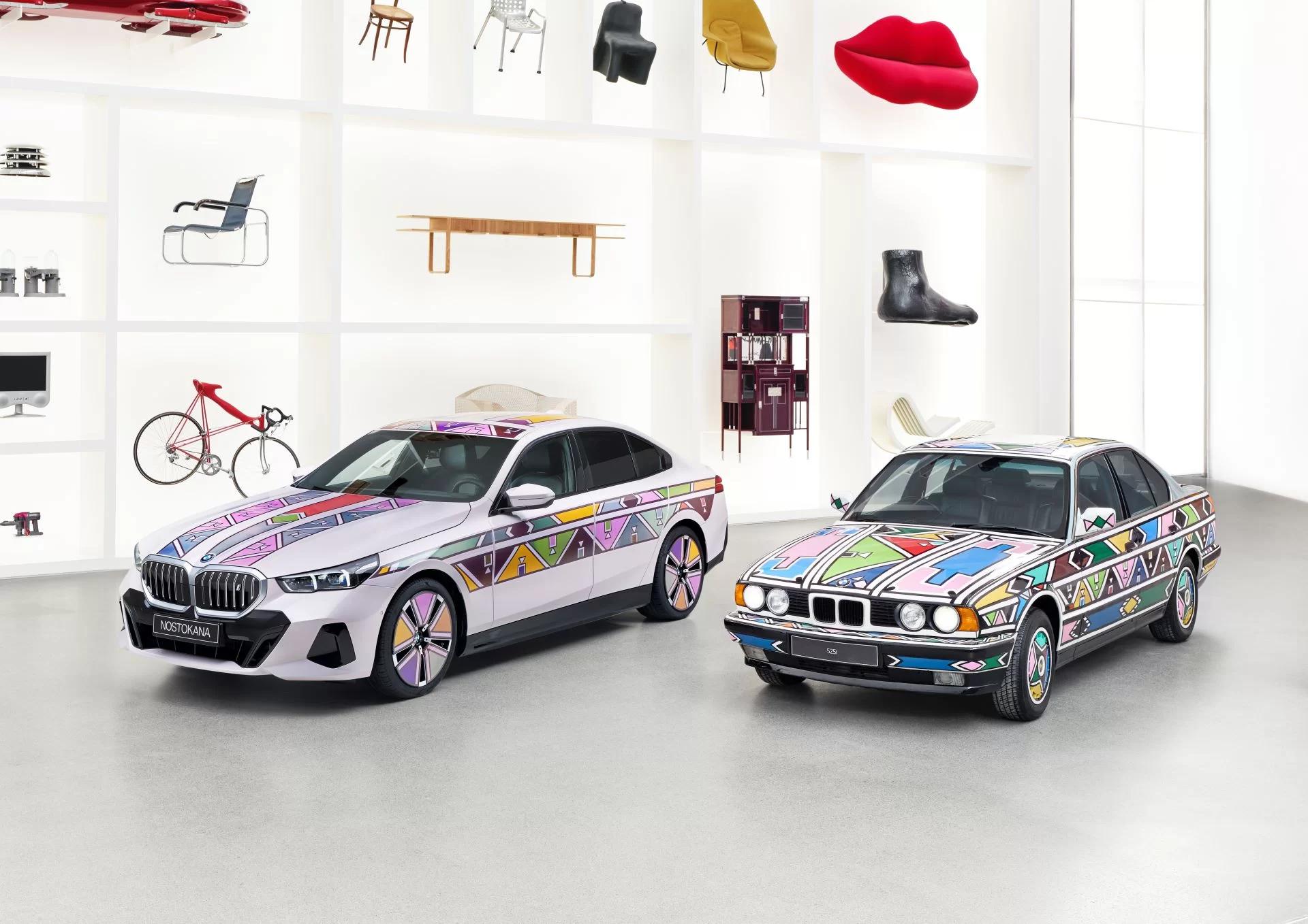 Art meets innovation: The BMW i5 Flow NOSTOKANA