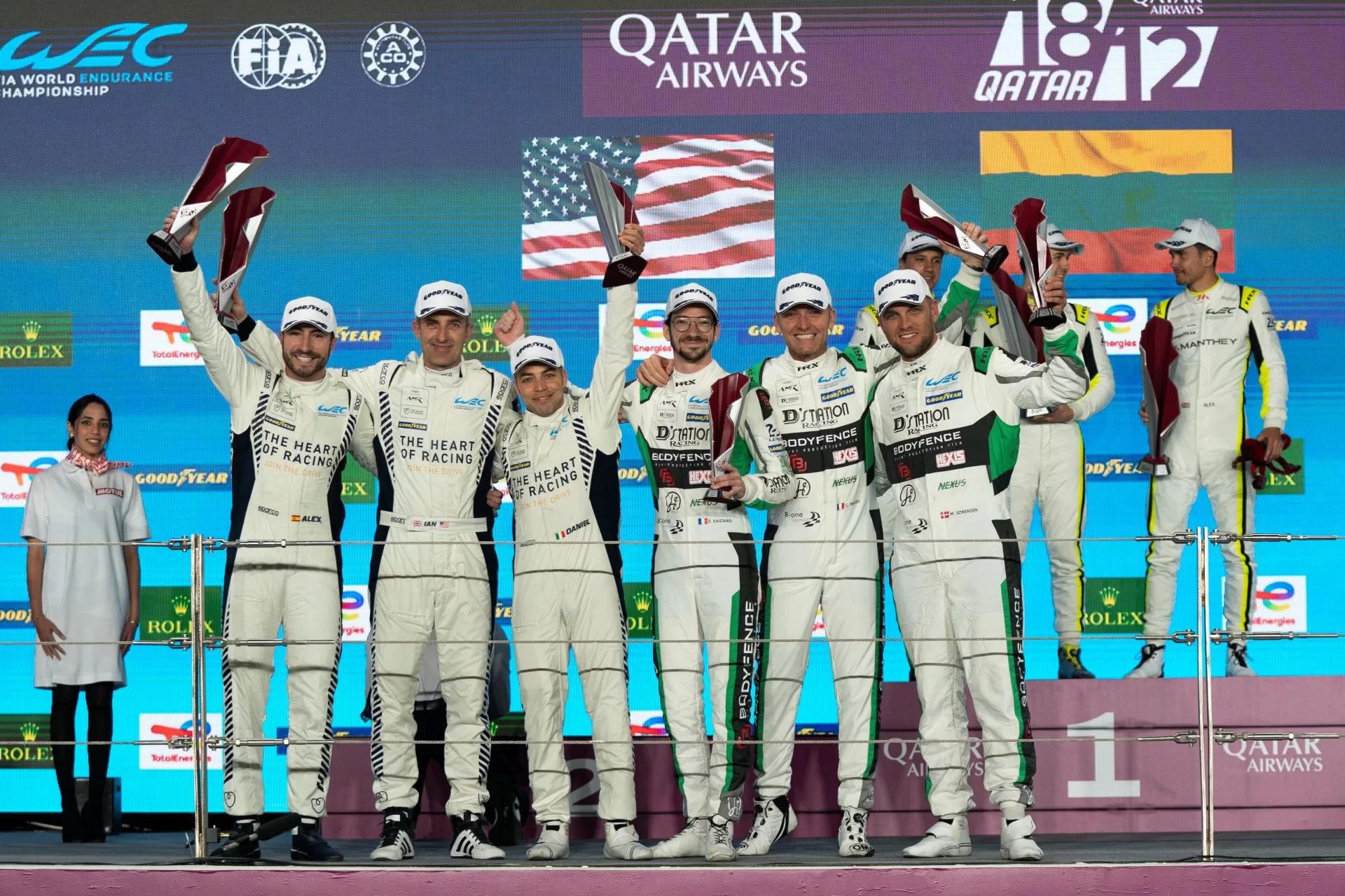 Aston Martin Vantage GT3 records brilliant double podium finish on World Championship debut in Qatar