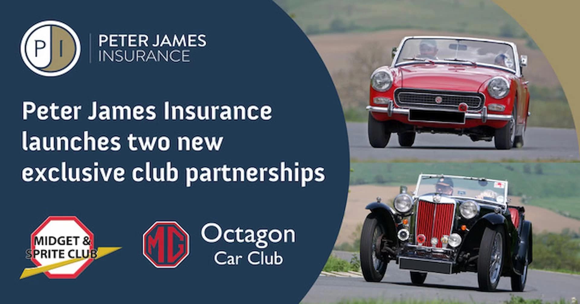 Enthusiasts of MGs and Austin Healey Sprites to benefit from new insurance schemes thanks to the launch of two new club partnerships