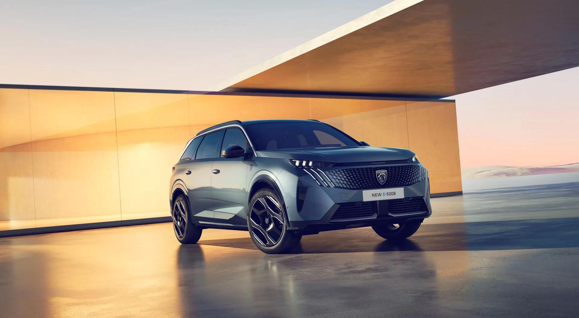 NEW PEUGEOT E-5008 CLASS-ABOVE ELECTRIC LARGE SUV