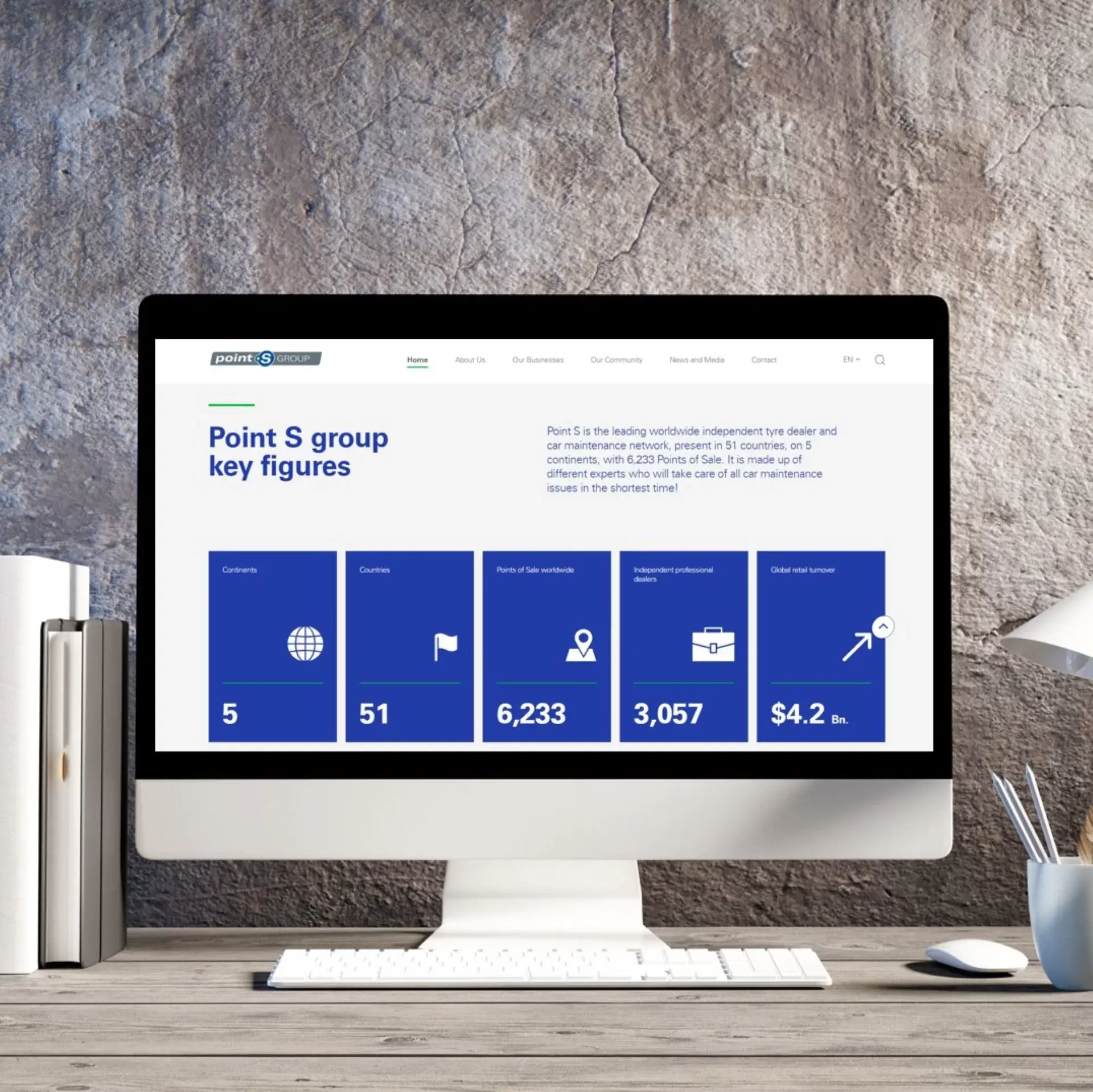 Point S transforms its digital presence with new corporate website