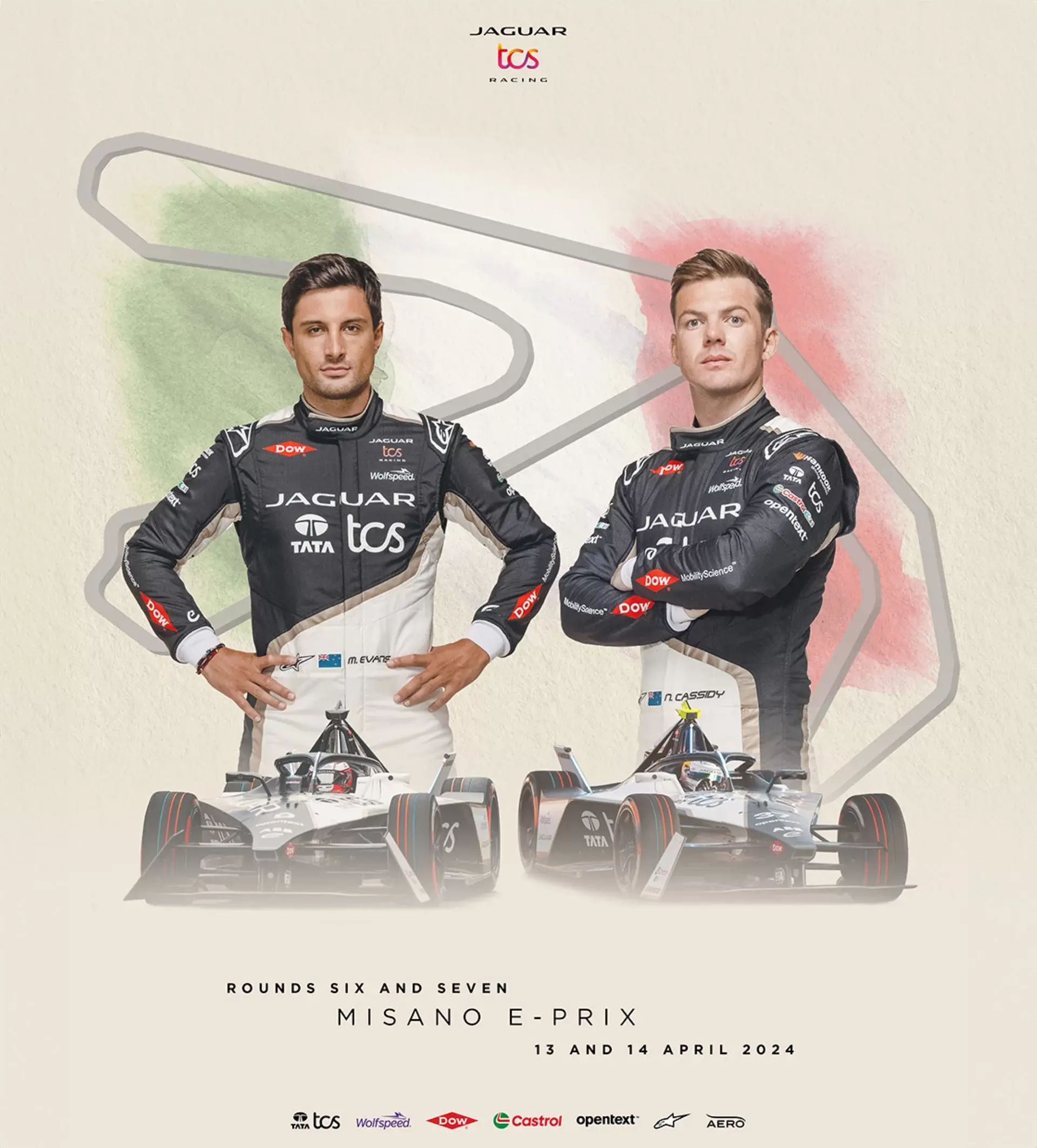 Jaguar TCS Racing Eyes Victory in Formula E’s First Misano E-Prix