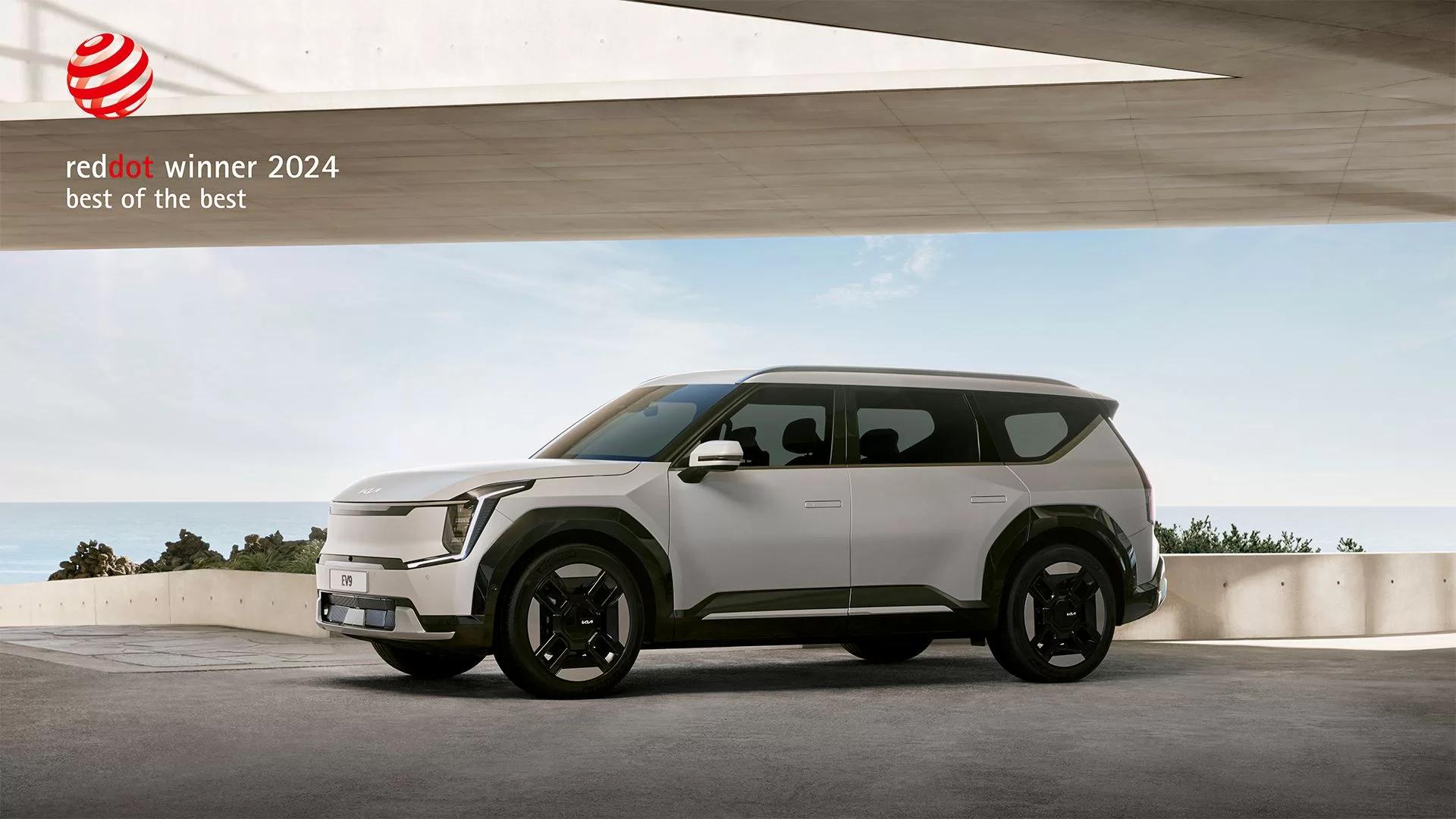 Kia EV9 Wins Prestigious ‘Best of the Best’ at Red Dot Design Awards 2024