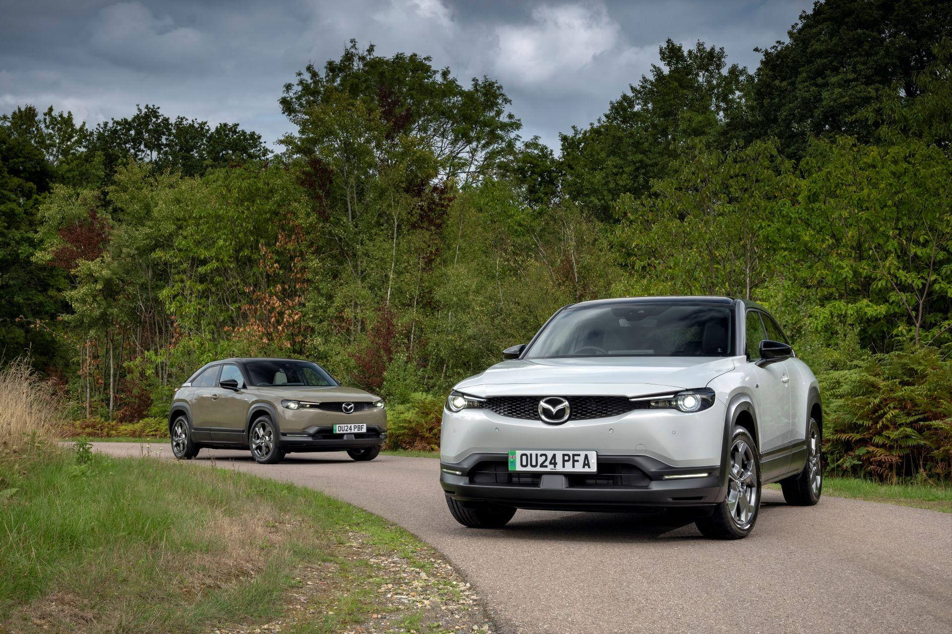 Mazda UK Cuts Prices on Electric SUV in Response to Government Stance on EV Incentives