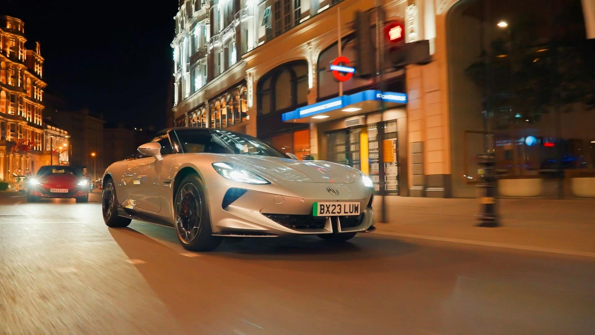 MG Motor UK Unveils the New Cyberster EV Roadster for Pre-Order