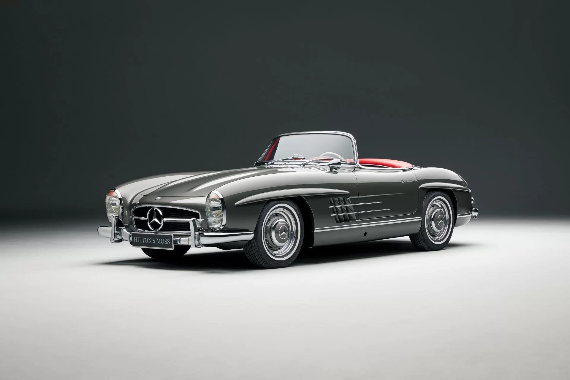 Reviving a Legend: Hilton & Moss Unveil Restored Mercedes-Benz 300SL Roadster
