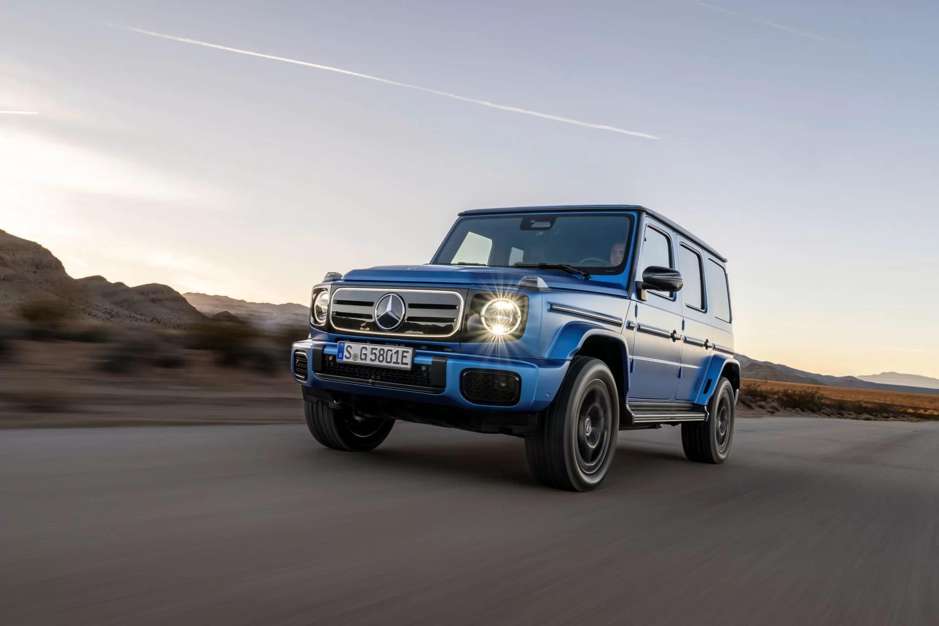 Revolutionizing Off-Road: The Electric Mercedes-Benz G 580 with EQ Technology