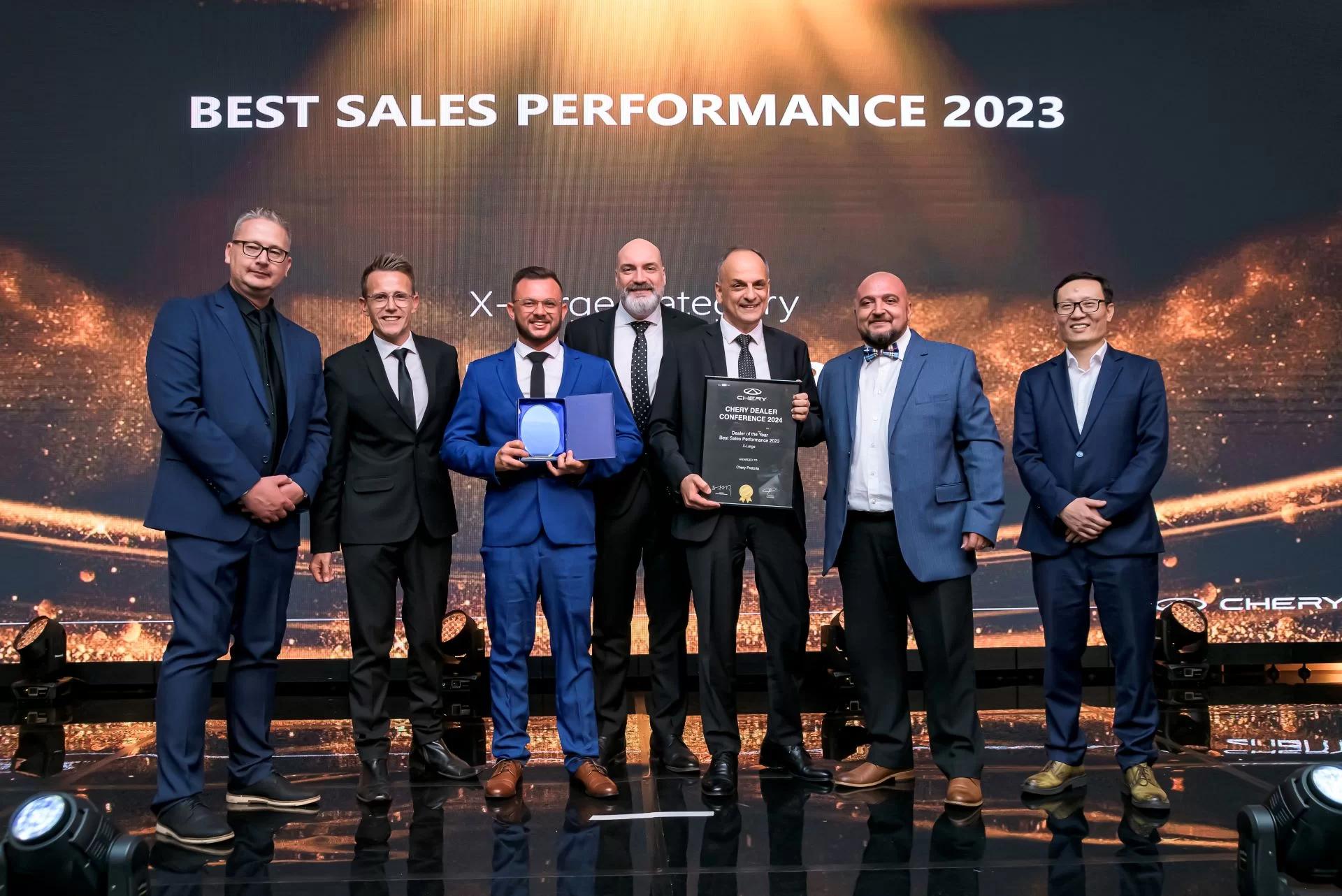 Chery South Africa Awards Top Dealers at Annual Gala