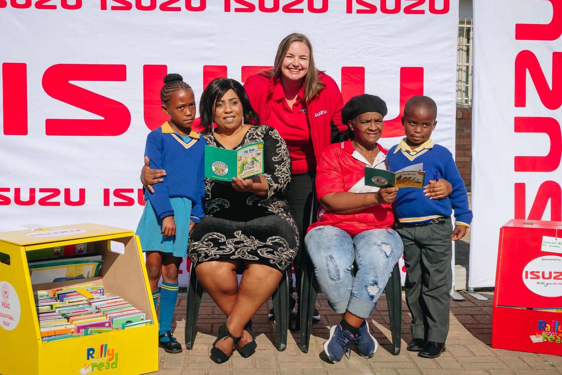ISUZU Motors and Rally to Read Fuel Education in South Africa