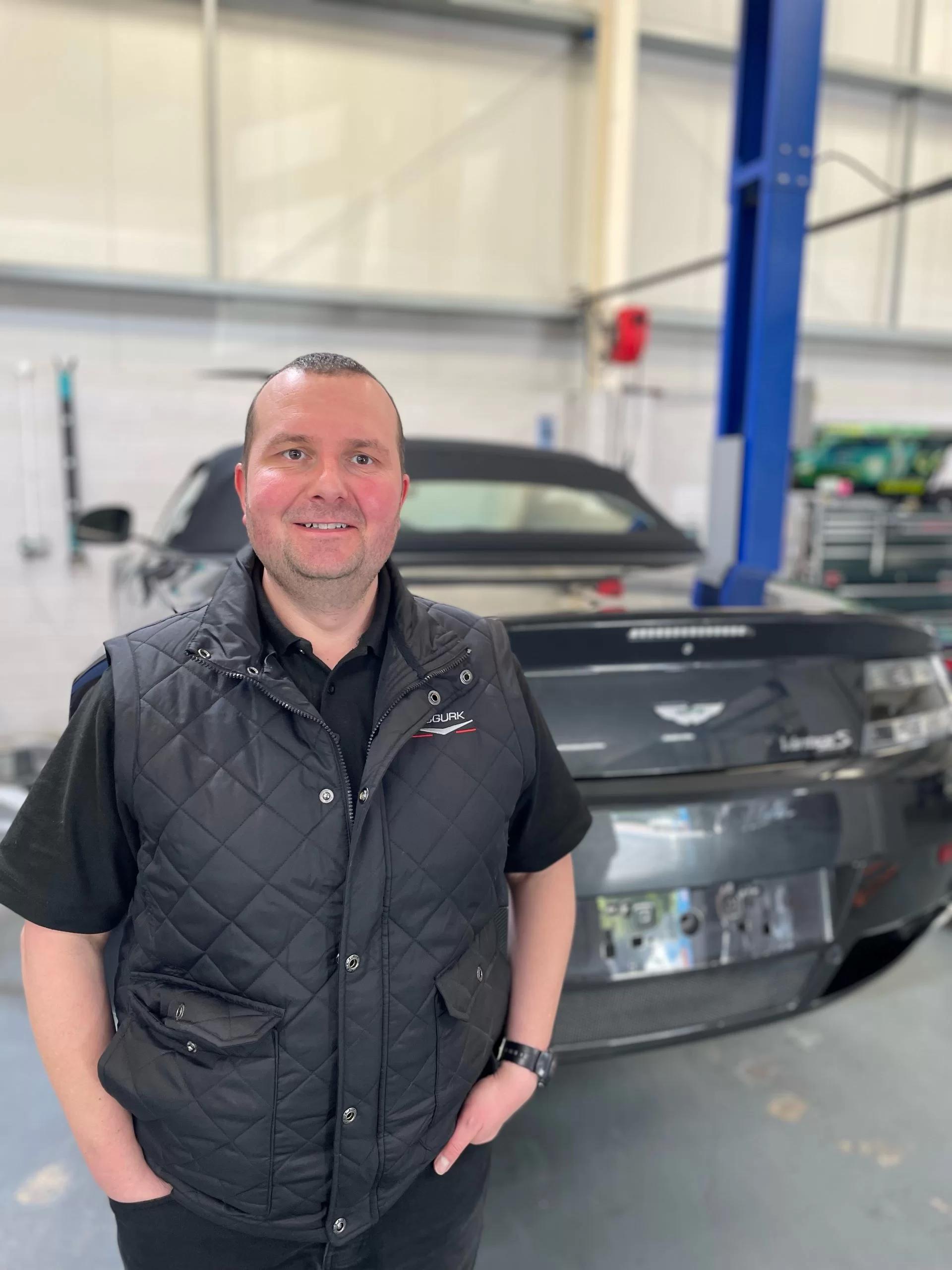 McGurk Performance Cars Welcomes Aston Martin Master Technician Gary Crosby