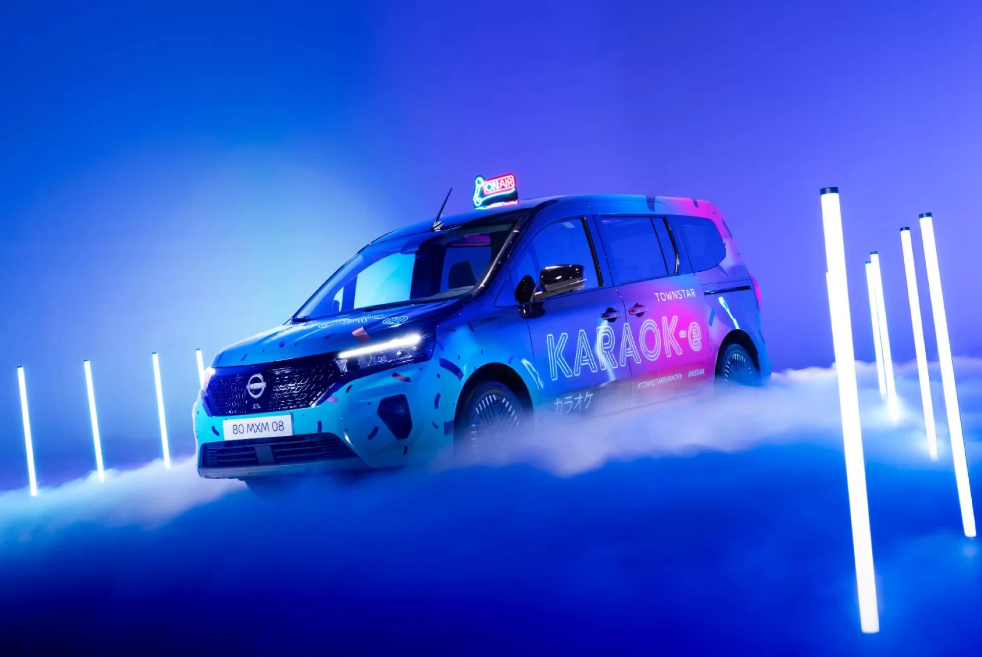 Nissan Unveils Electric Karaoke Van: Sing Your Way Across Town in the Townstar EV
