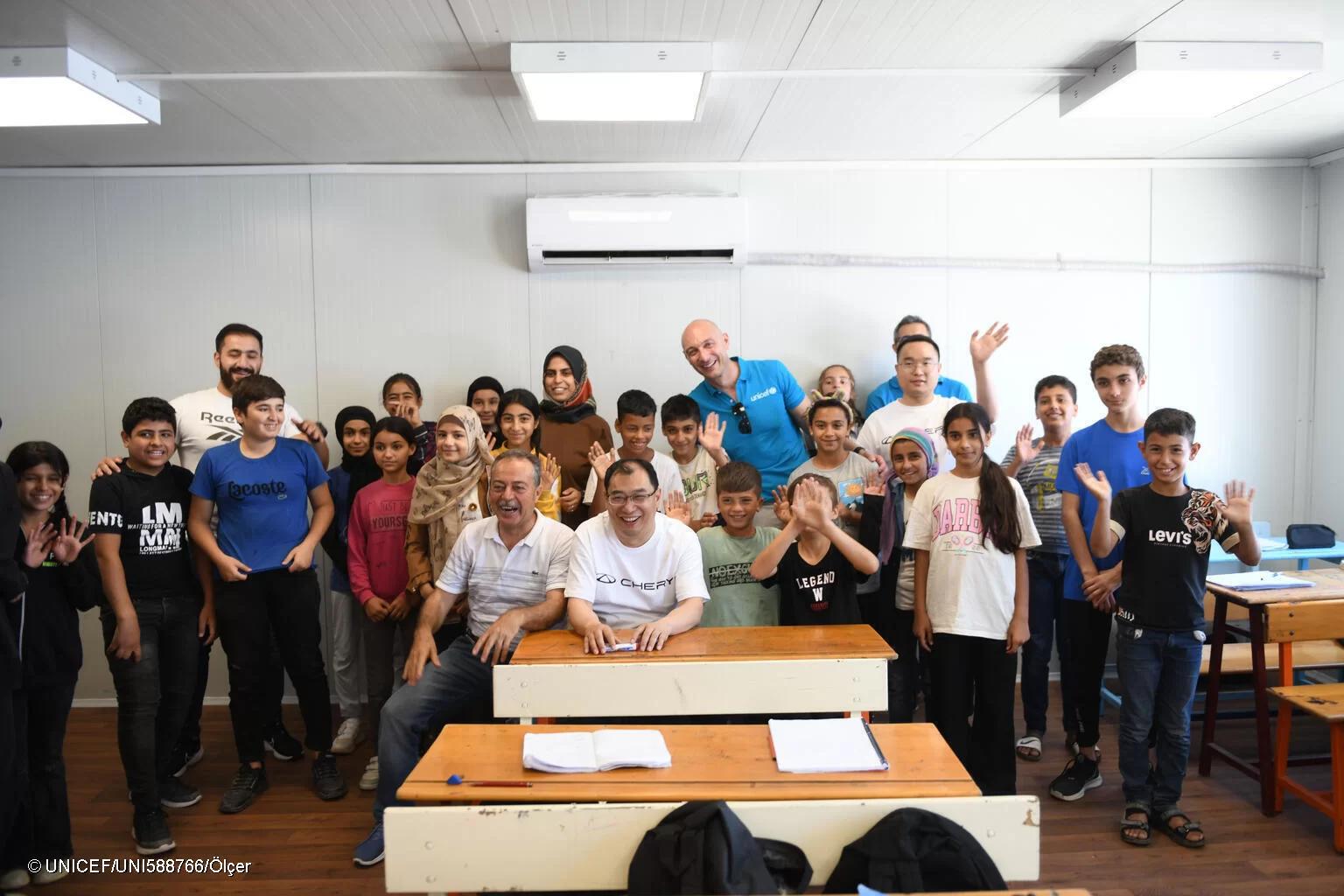 Chery Automobile Strengthens Educational Support in Türkiye with UNICEF Partnership
