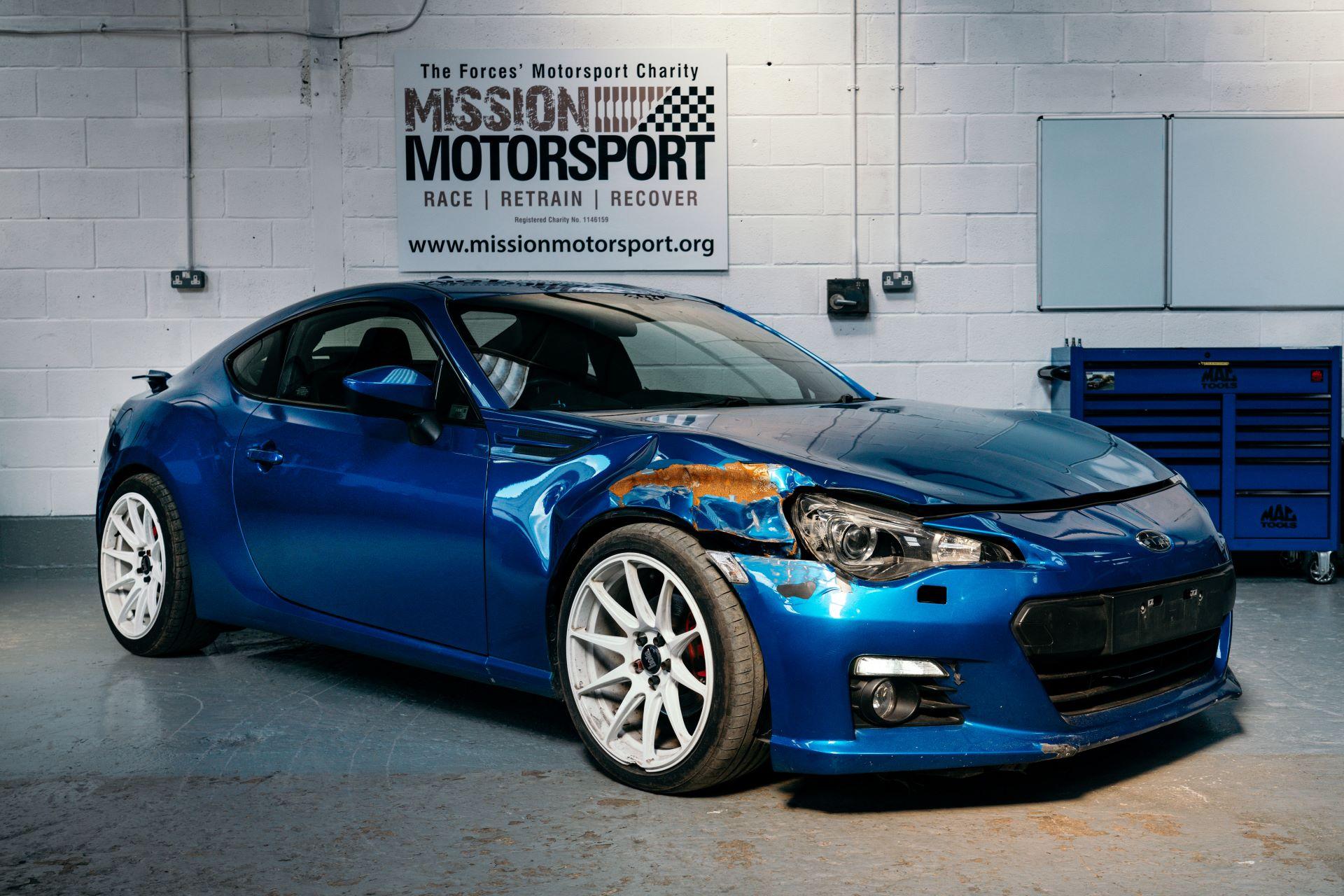 Driving Change: eBay and Mission Motorsport Partner to Rebuild Subaru BRZ