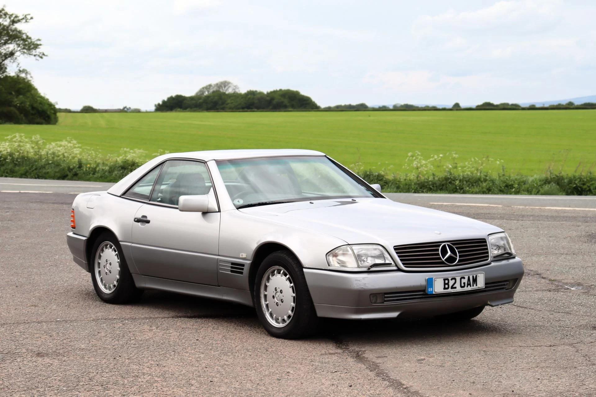 Historic Mercedes-Benz 500SL Once Owned by Racing Legend Sir Stirling Moss Up for Sale