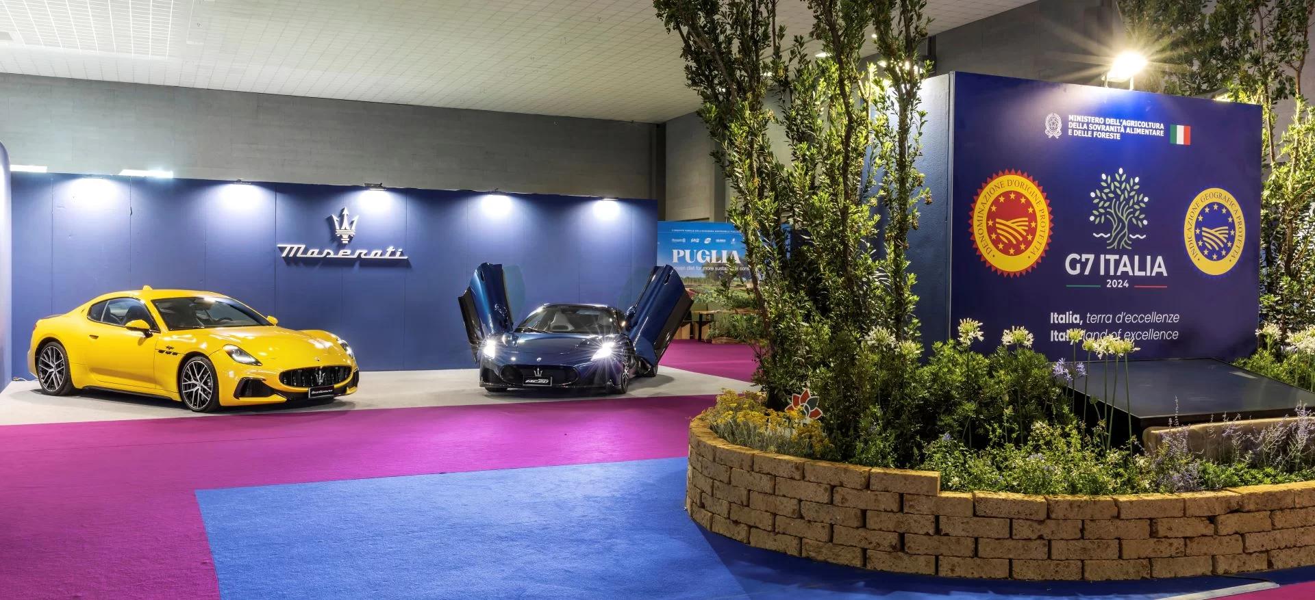 Maserati Grecale Leads the Way at G7 Summit in Fasano di Puglia