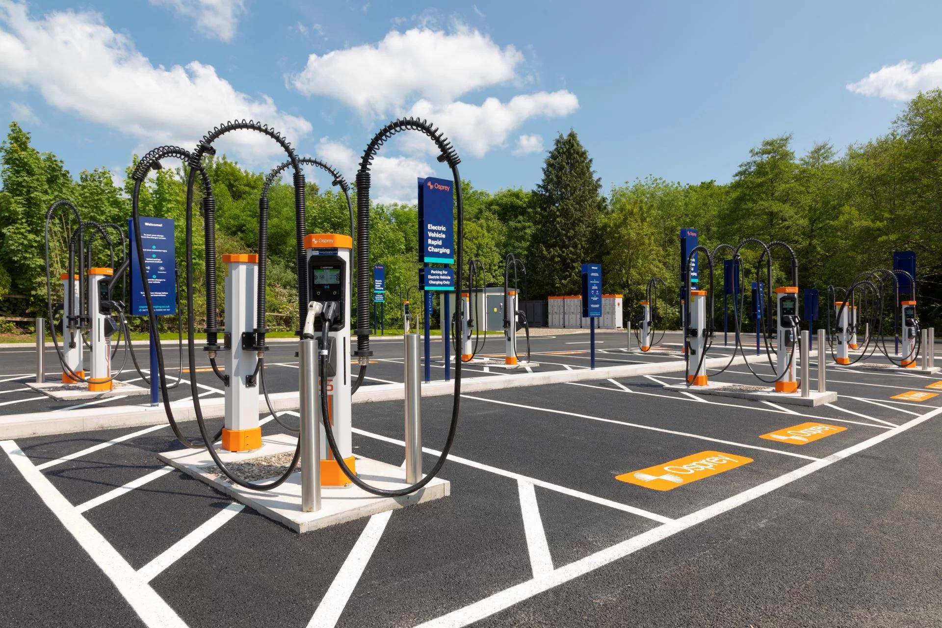 Osprey Charging Sets New Standard with Paisley’s Premier EV Charging Hub