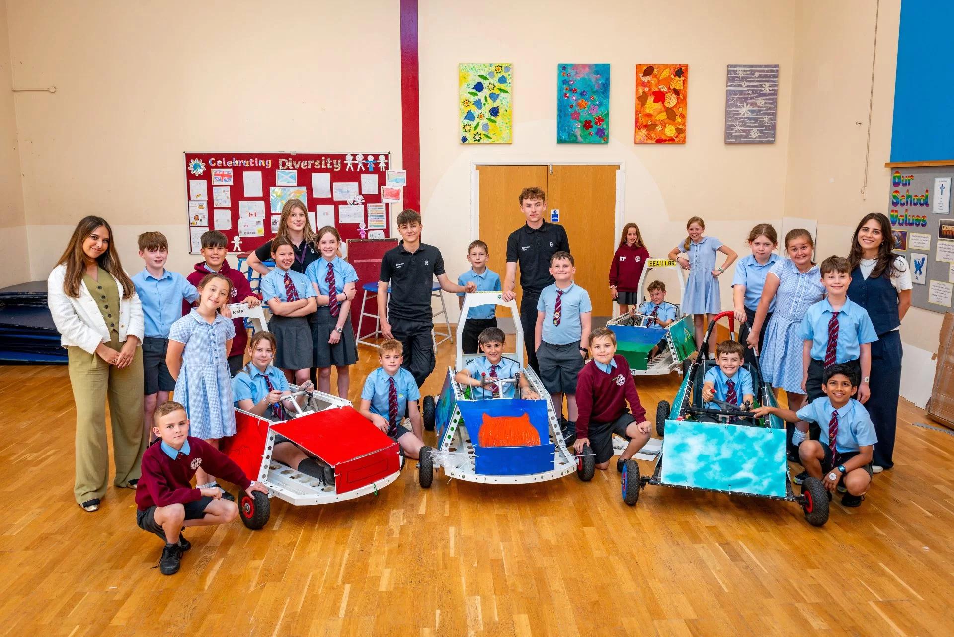 Inspiring Future Engineers: Rolls-Royce Teams Up with Young Talent at Greenpower 2024