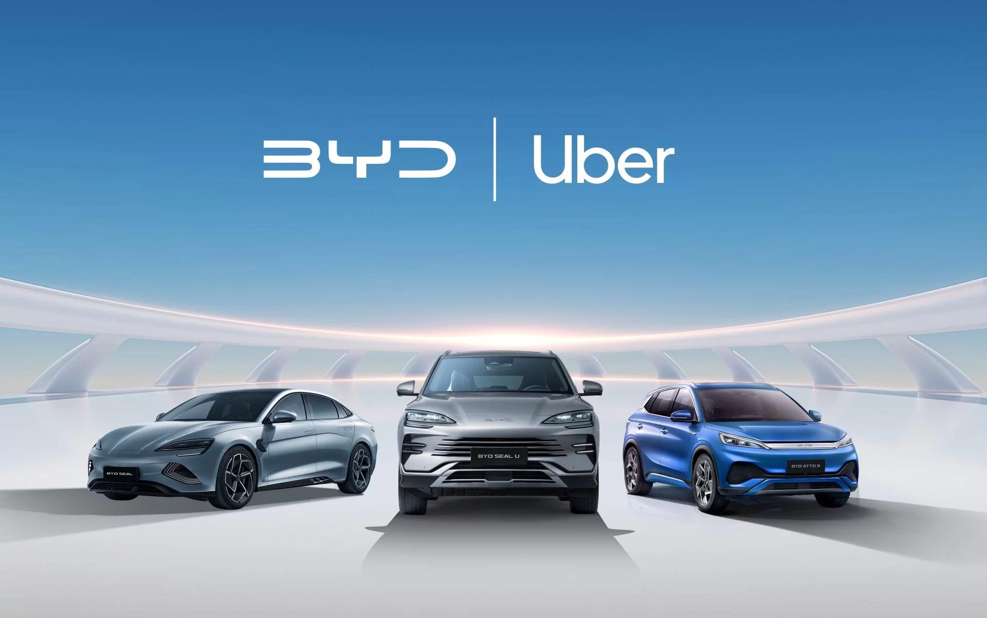 BYD and Uber Forge Groundbreaking Partnership to Revolutionize EV Adoption