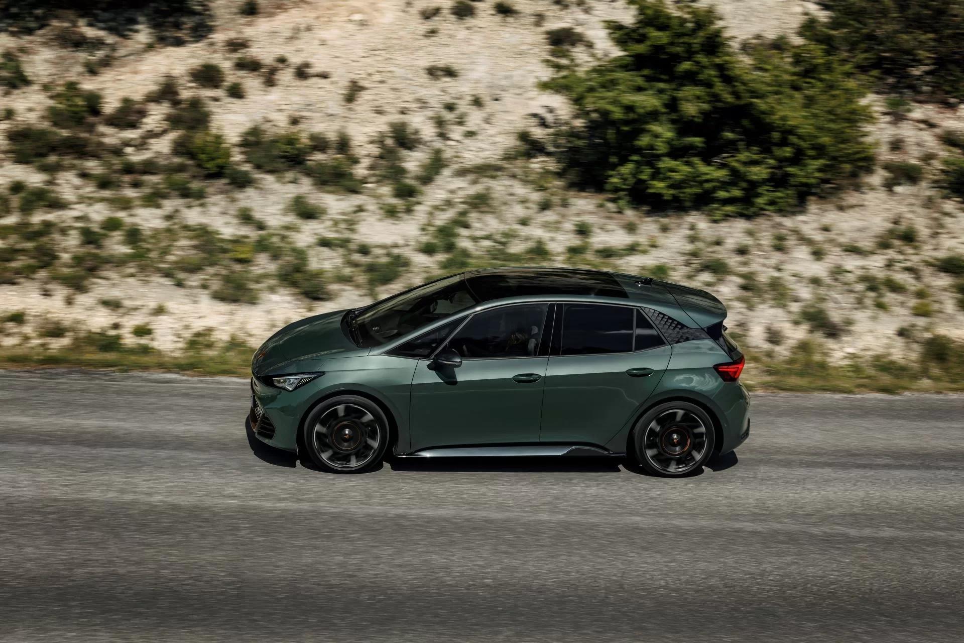 CUPRA Born VZ Launches in the UK with Enhanced Power and Sporty Interior