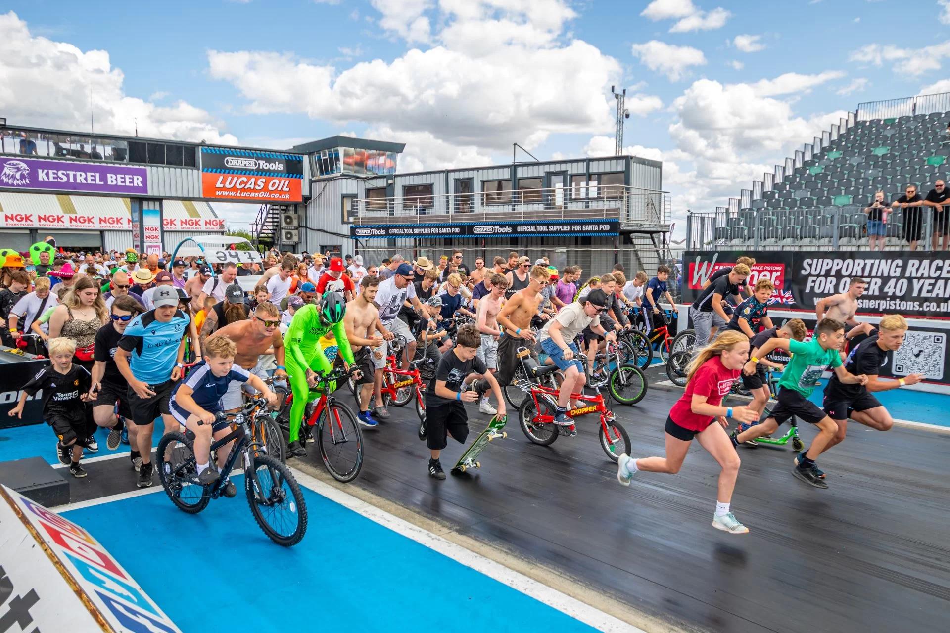 From Horsepower to Human Power: Bug Jam’s Unique Race at Santa Pod