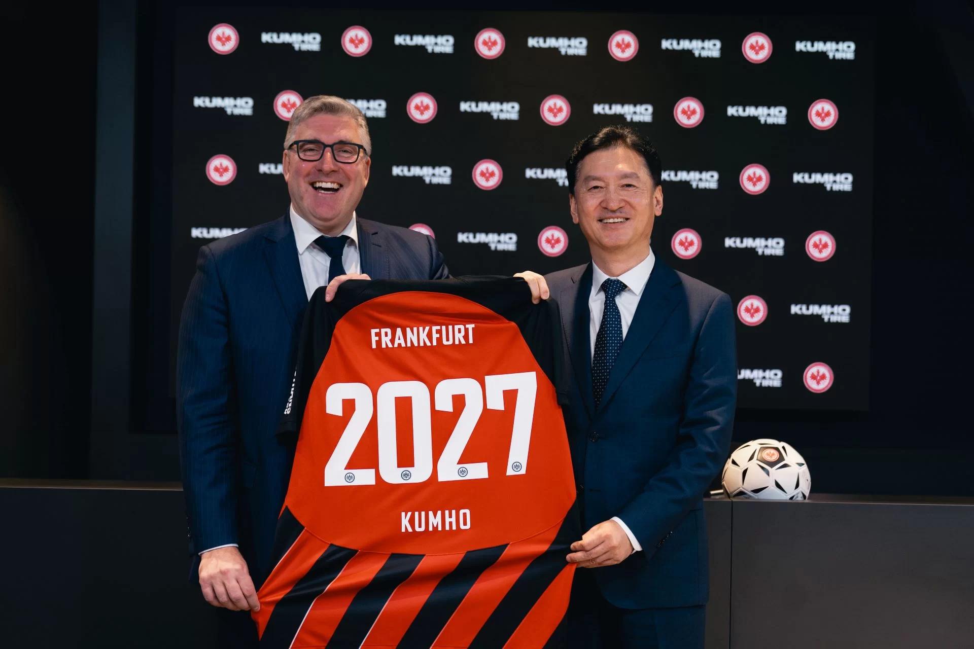 Kumho Tire Joins Forces with Eintracht Frankfurt in a Three-Year Strategic Deal