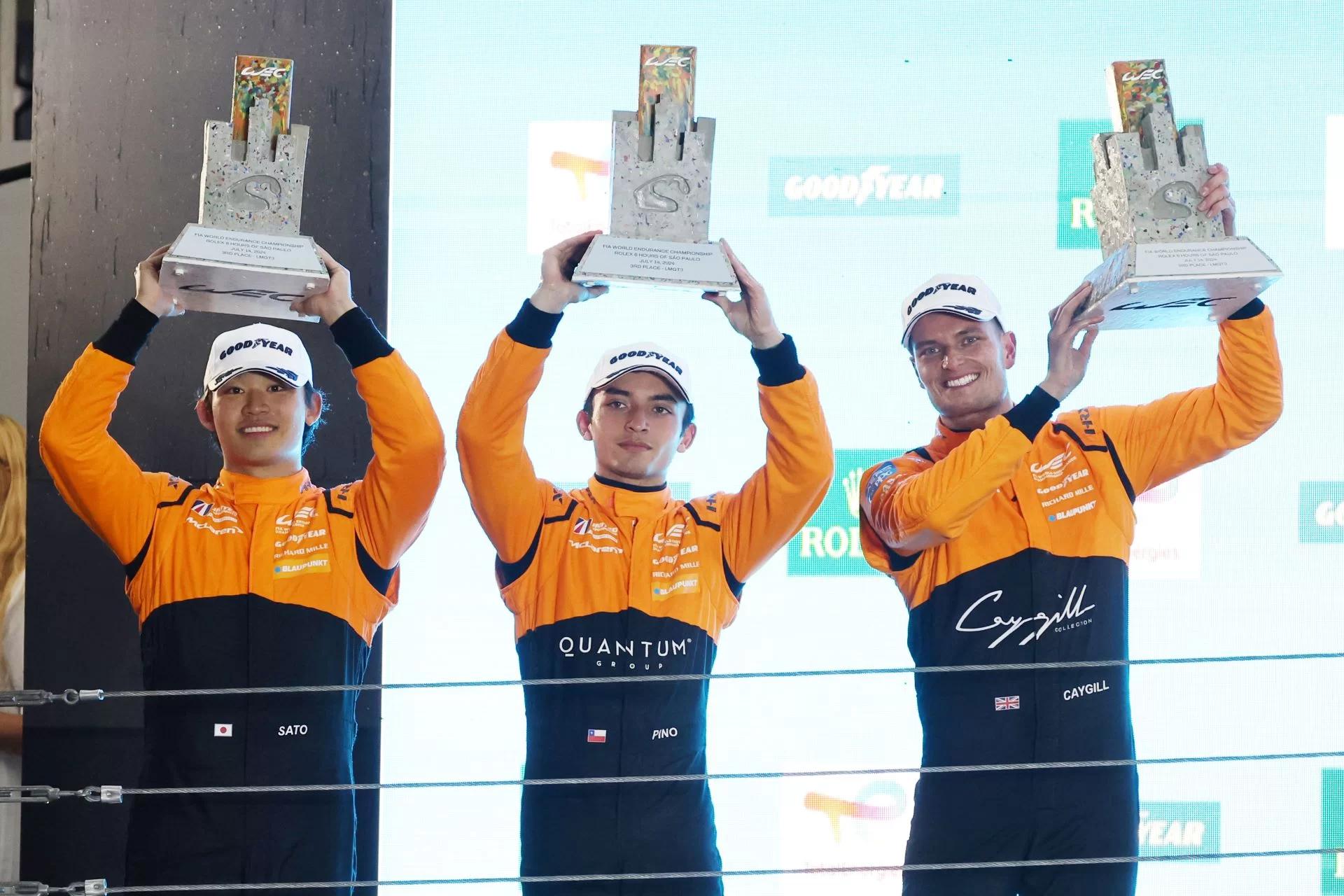 McLaren GT3 EVO Secures Stellar Podium Finish at São Paulo Endurance Race
