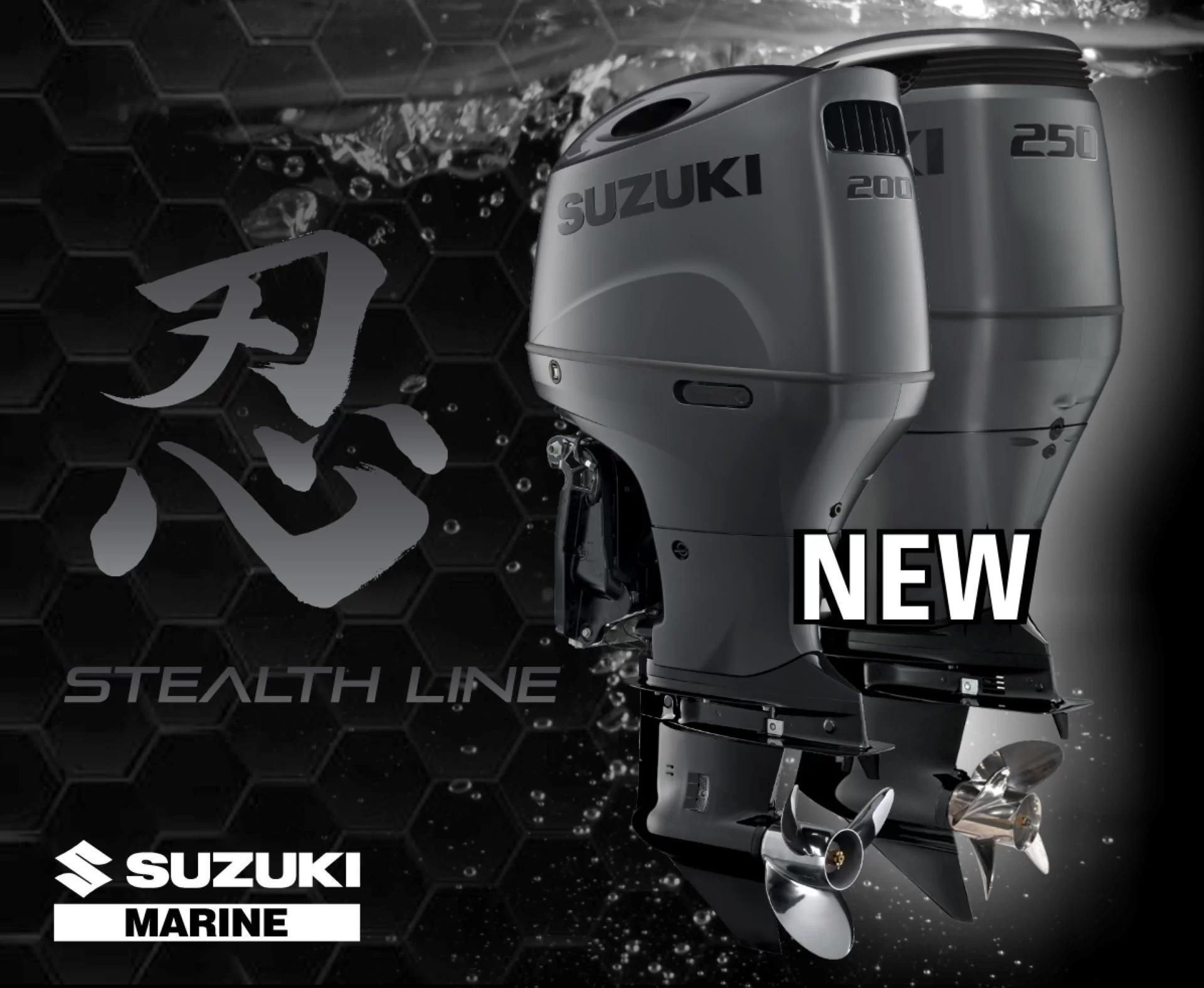 Suzuki Marine Dominates with Award-Winning Stealth Line™ Outboards