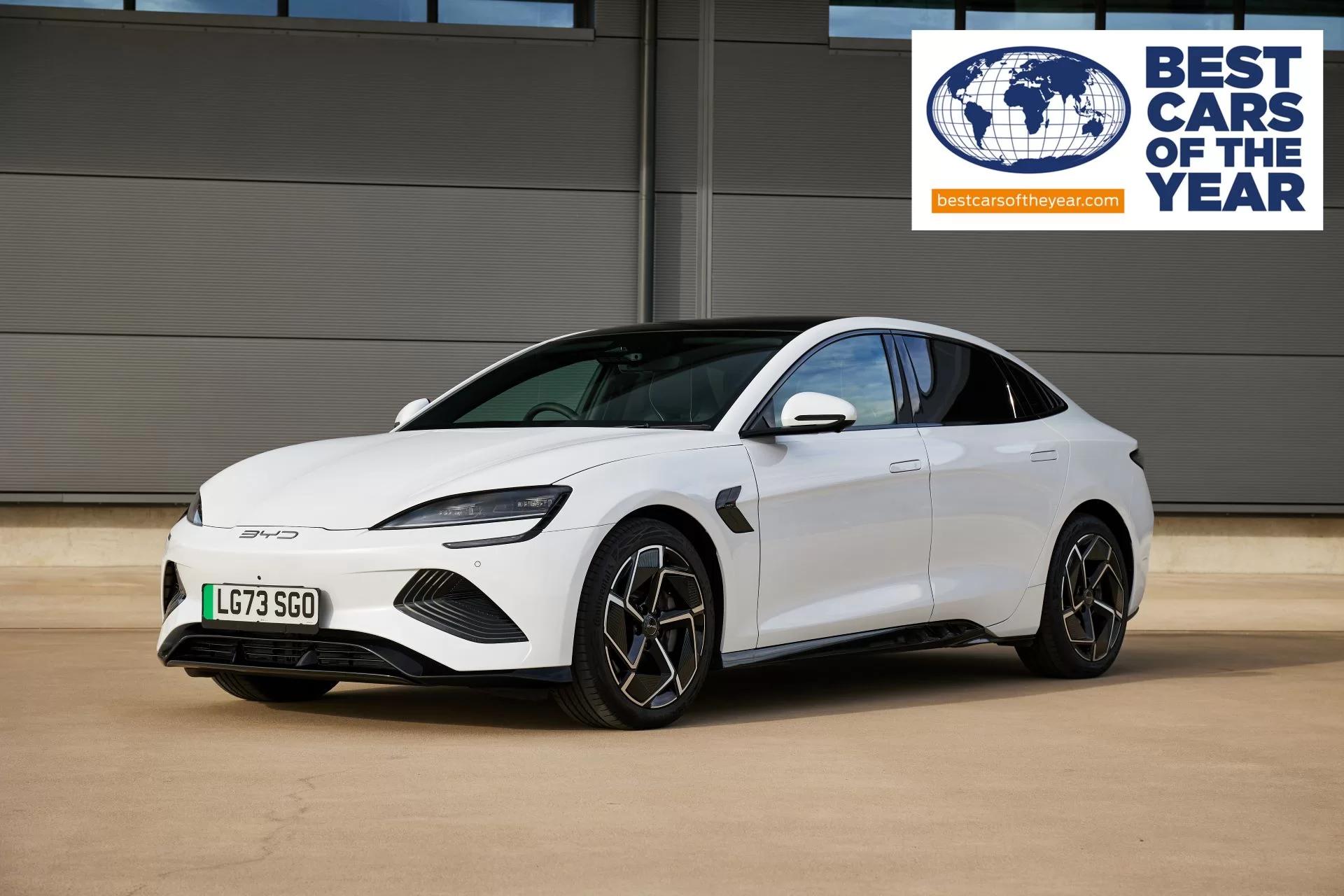 BYD Clinches Double Victory with SEAL Models and Best Company Award