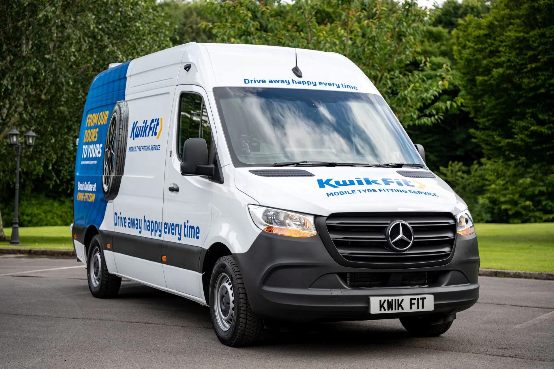 Kwik Fit Expands Mobile Tyre Fitting Fleet with 100 New Mercedes-Benz Sprinters