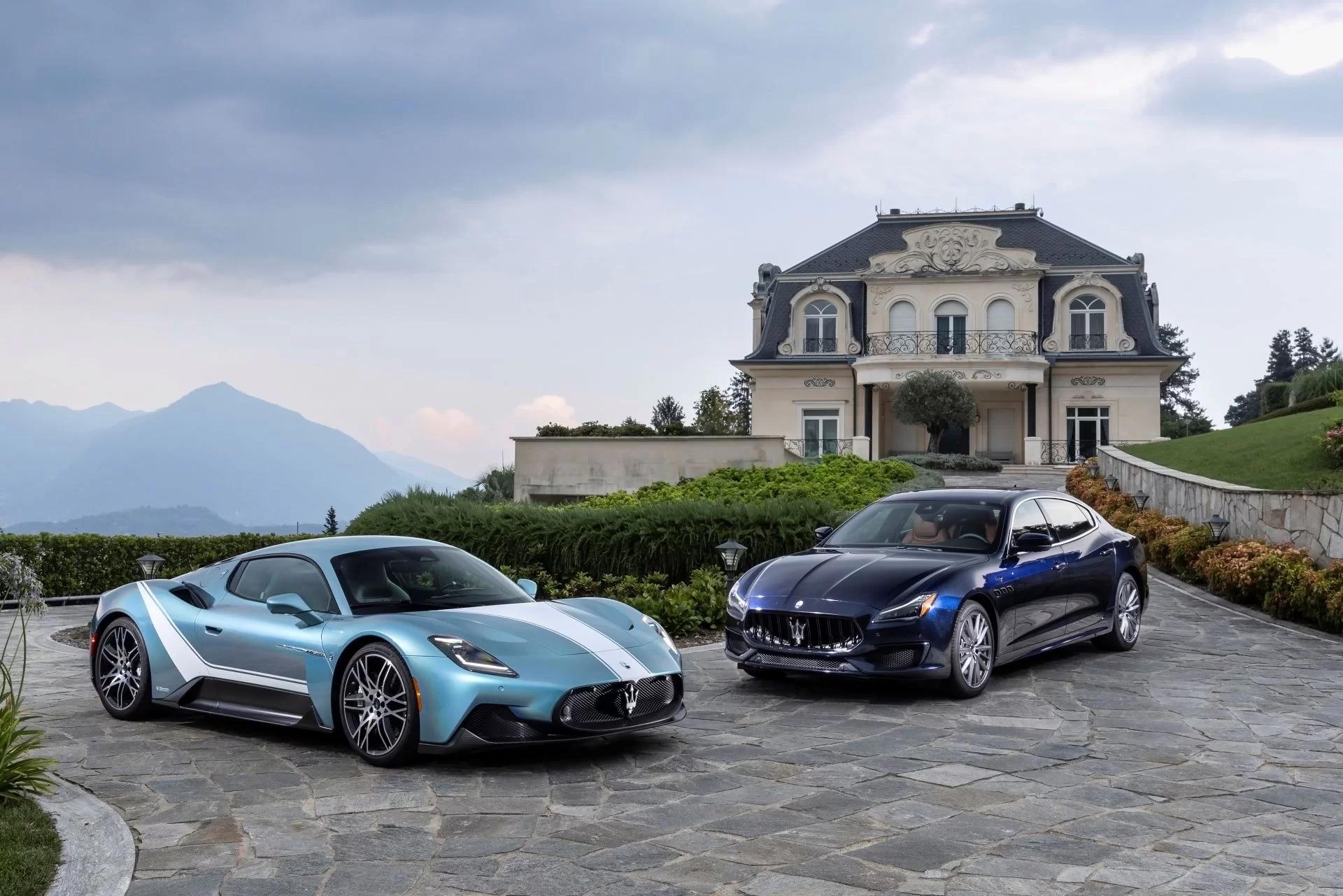 Maserati Unveils Final Quattroporte and Spectacular MC20 Iris at Lake Maggiore