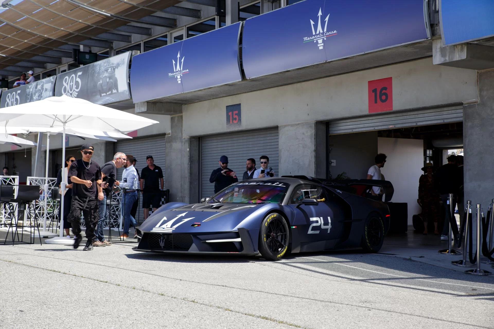 Maserati’s Track-Only Marvel: The MCXtrema’s North American Debut at Laguna Seca