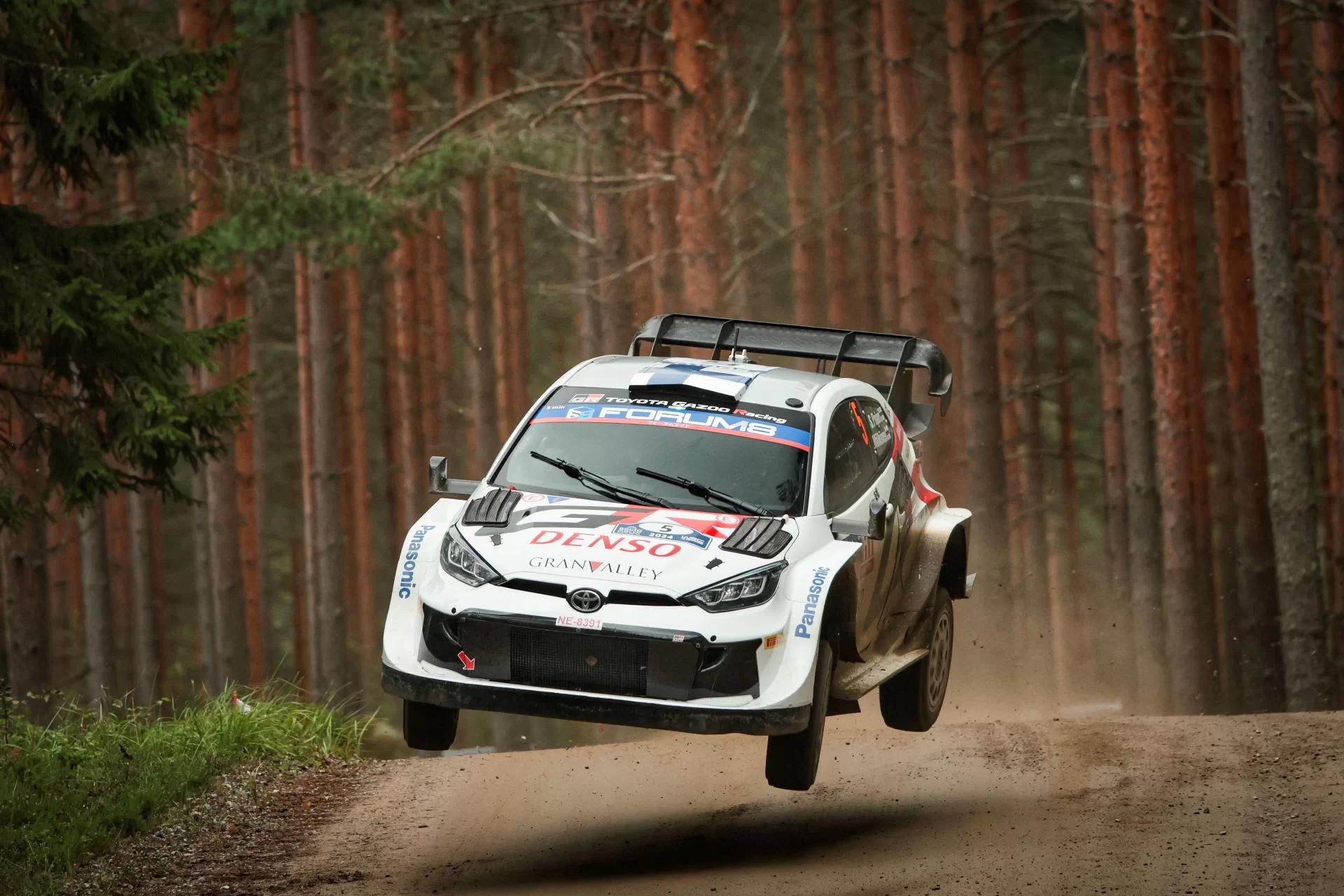Sébastien Ogier Clinches Dramatic Victory for TOYOTA GAZOO Racing at Rally Finland