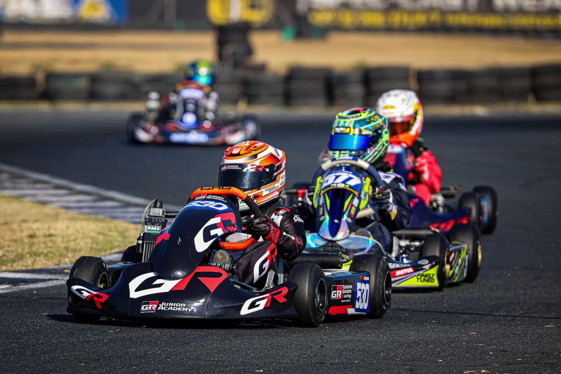 Toyota Gazoo Racing Junior Academy Shines at Vereeniging Kart Circuit