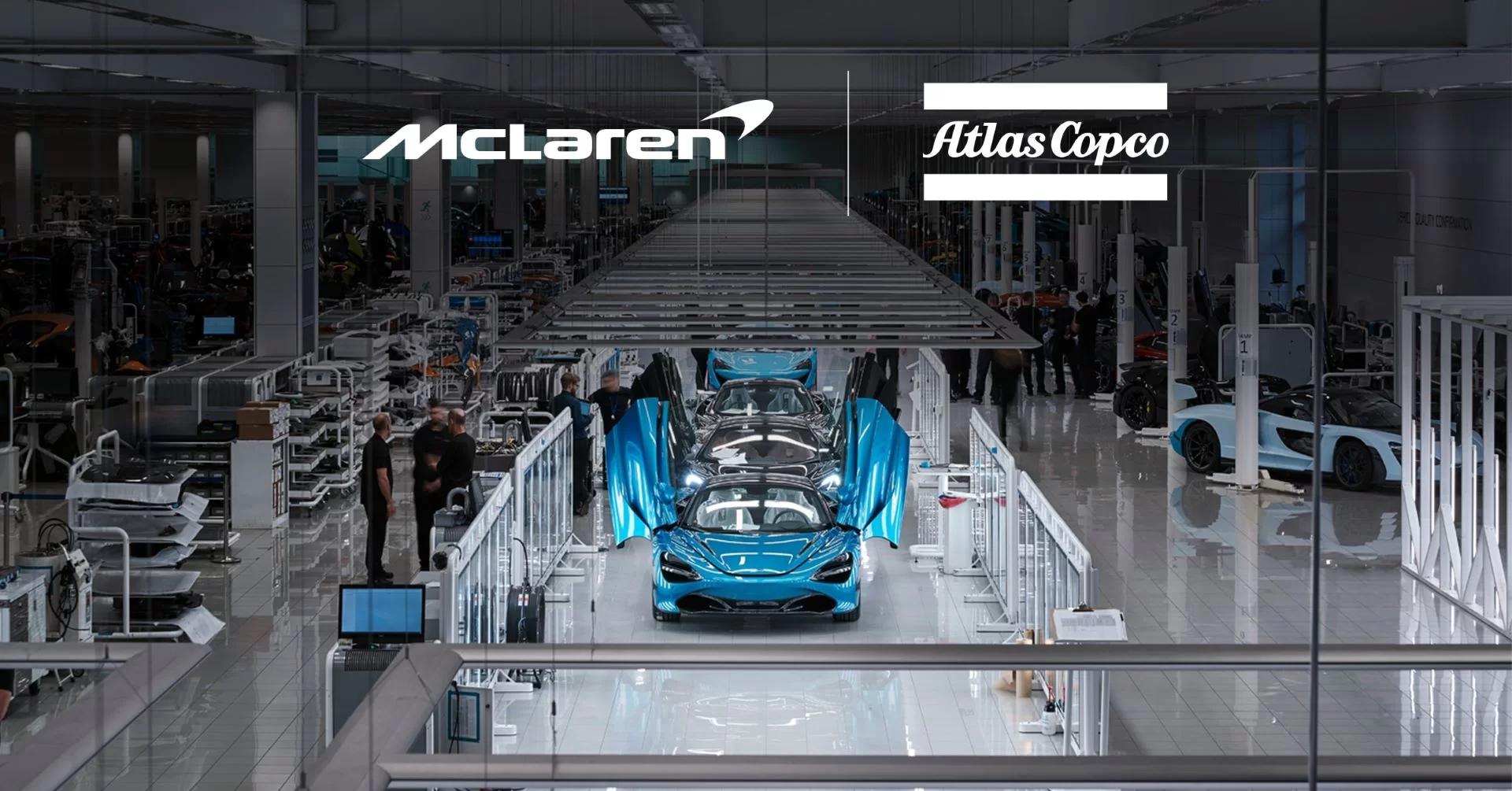 Transforming Production Lines: How McLaren and Atlas Copco are Shaping the Future of Manufacturing