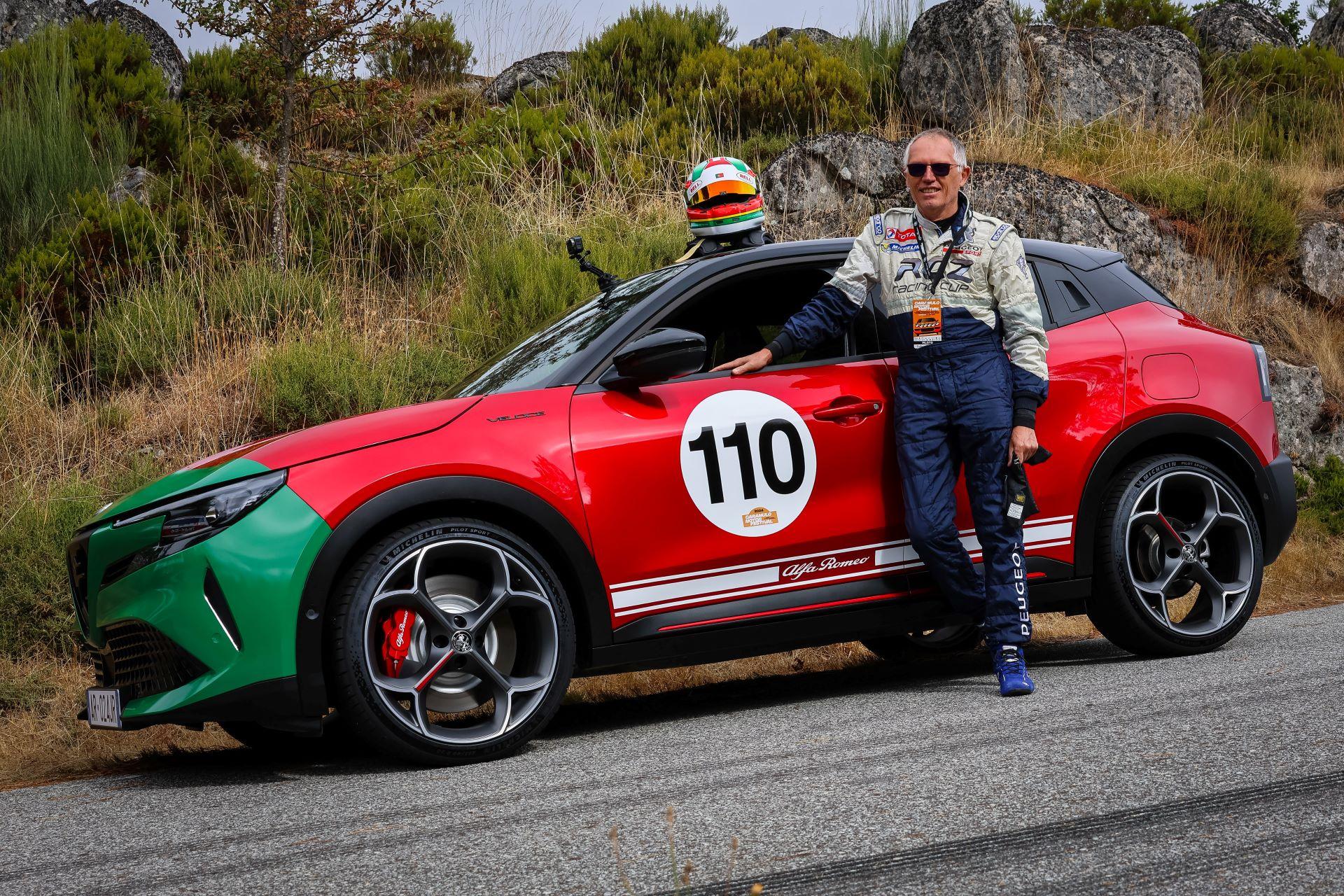 Alfa Romeo Electrifies the Caramulo Motorfestival with the 280-hp Junior Veloce