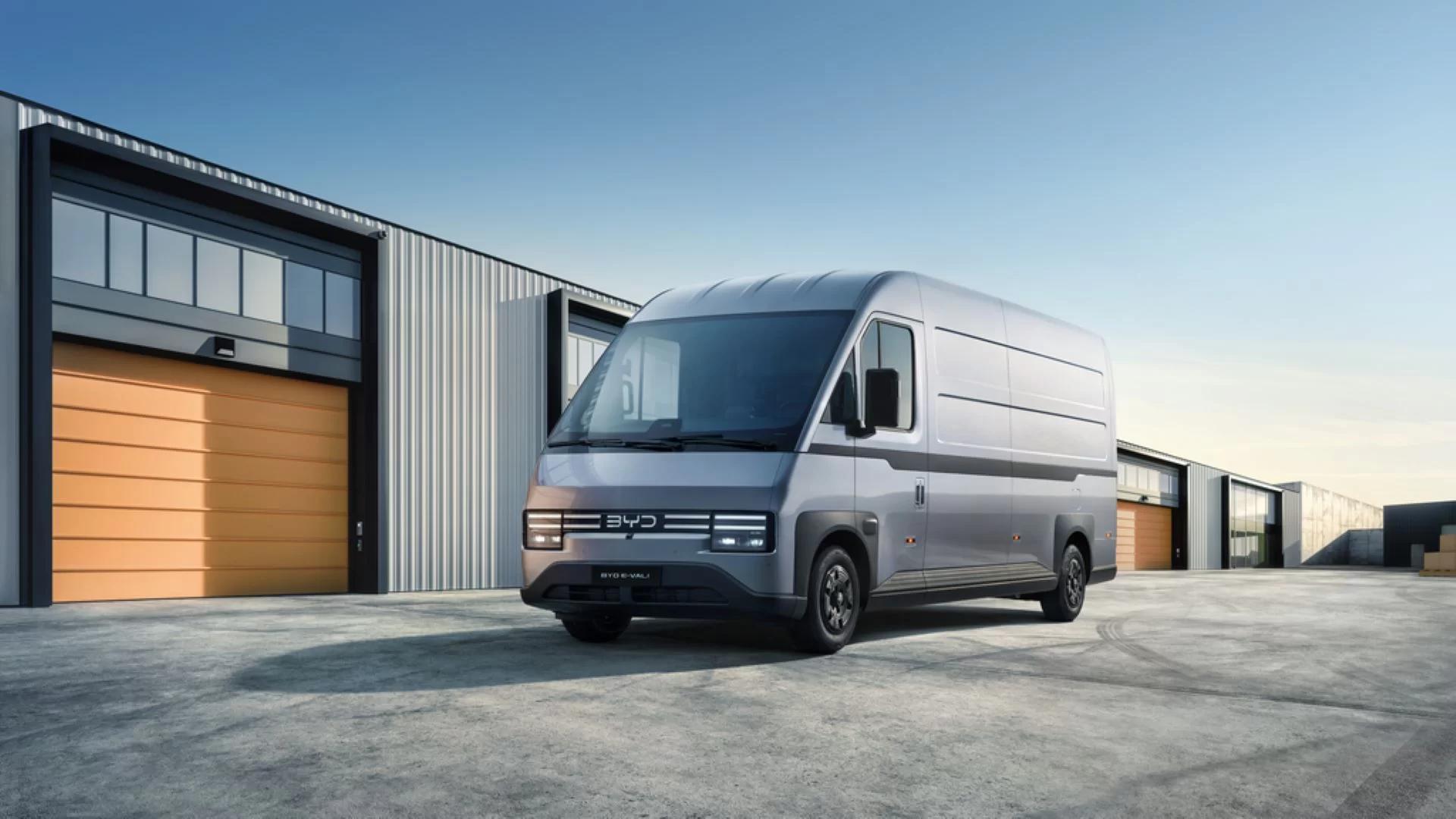 BYD Unveils the Groundbreaking E-VALI Electric Van at IAA Transportation 2024