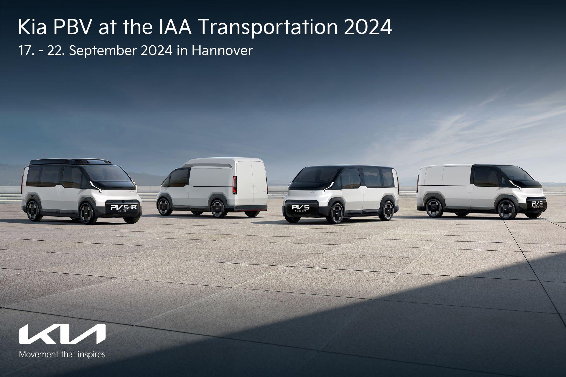From Concept to Reality: Kia’s PBVs Set to Transform the LCV Market at IAA Transportation 2024